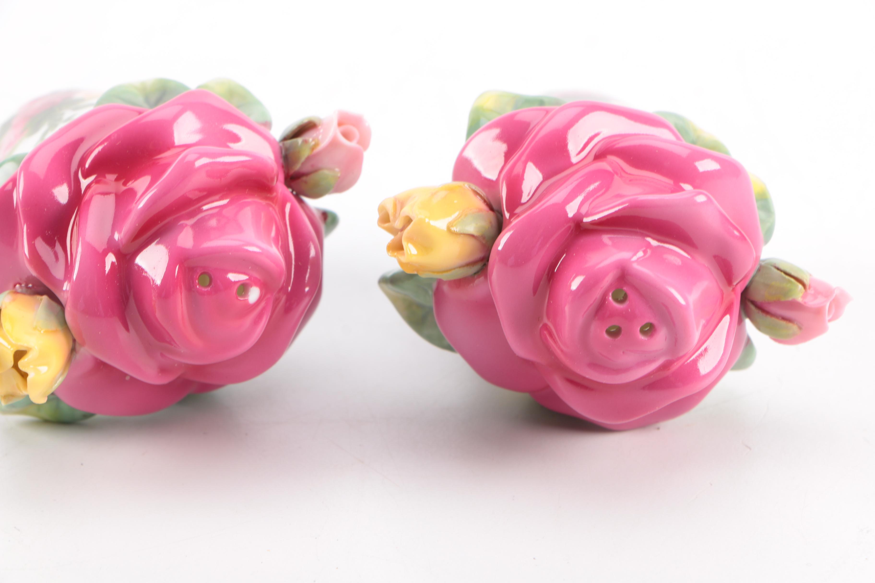 Assortment Of Ceramic Salt And Pepper Shakers