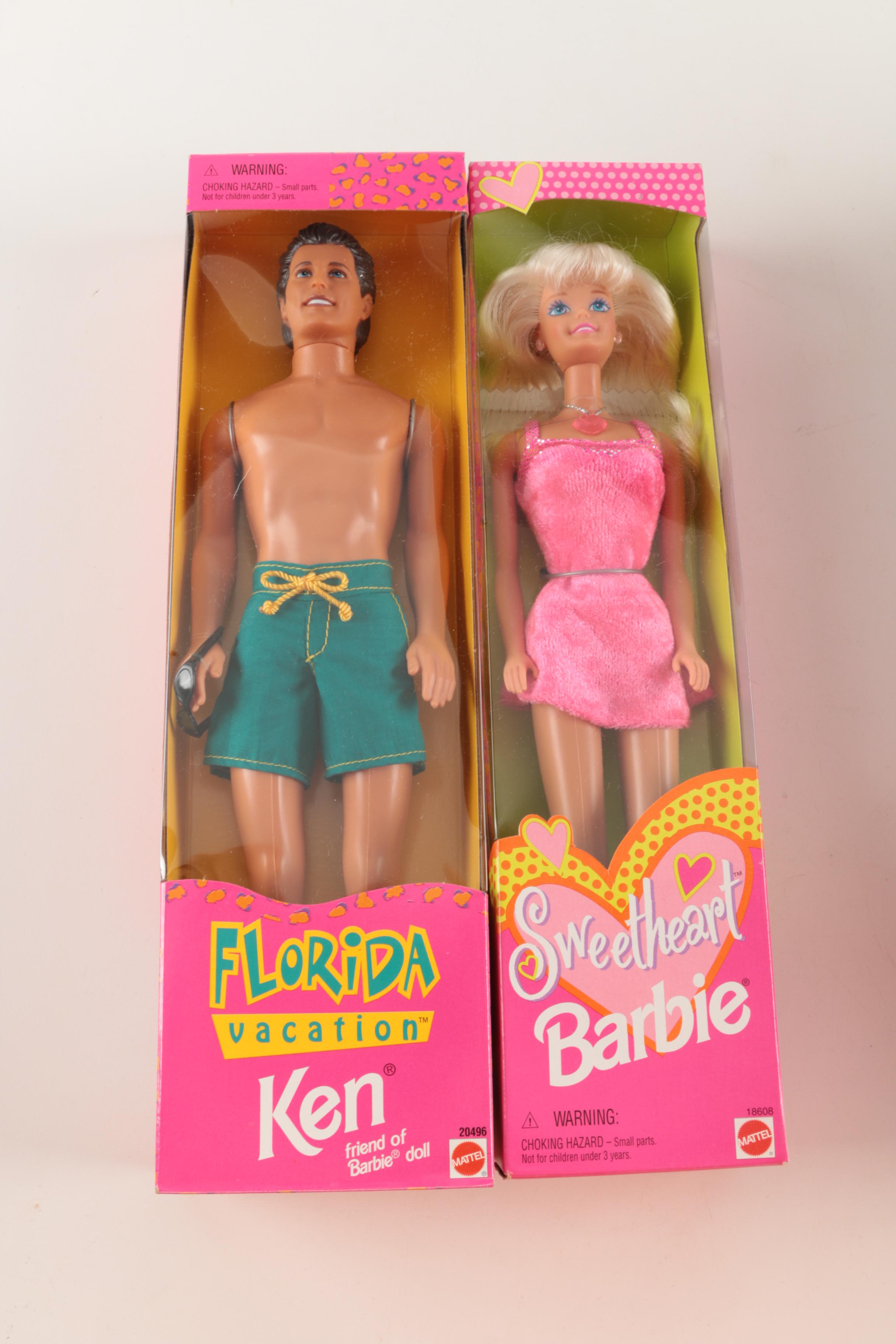 Barbie Dolls in Original Packaging