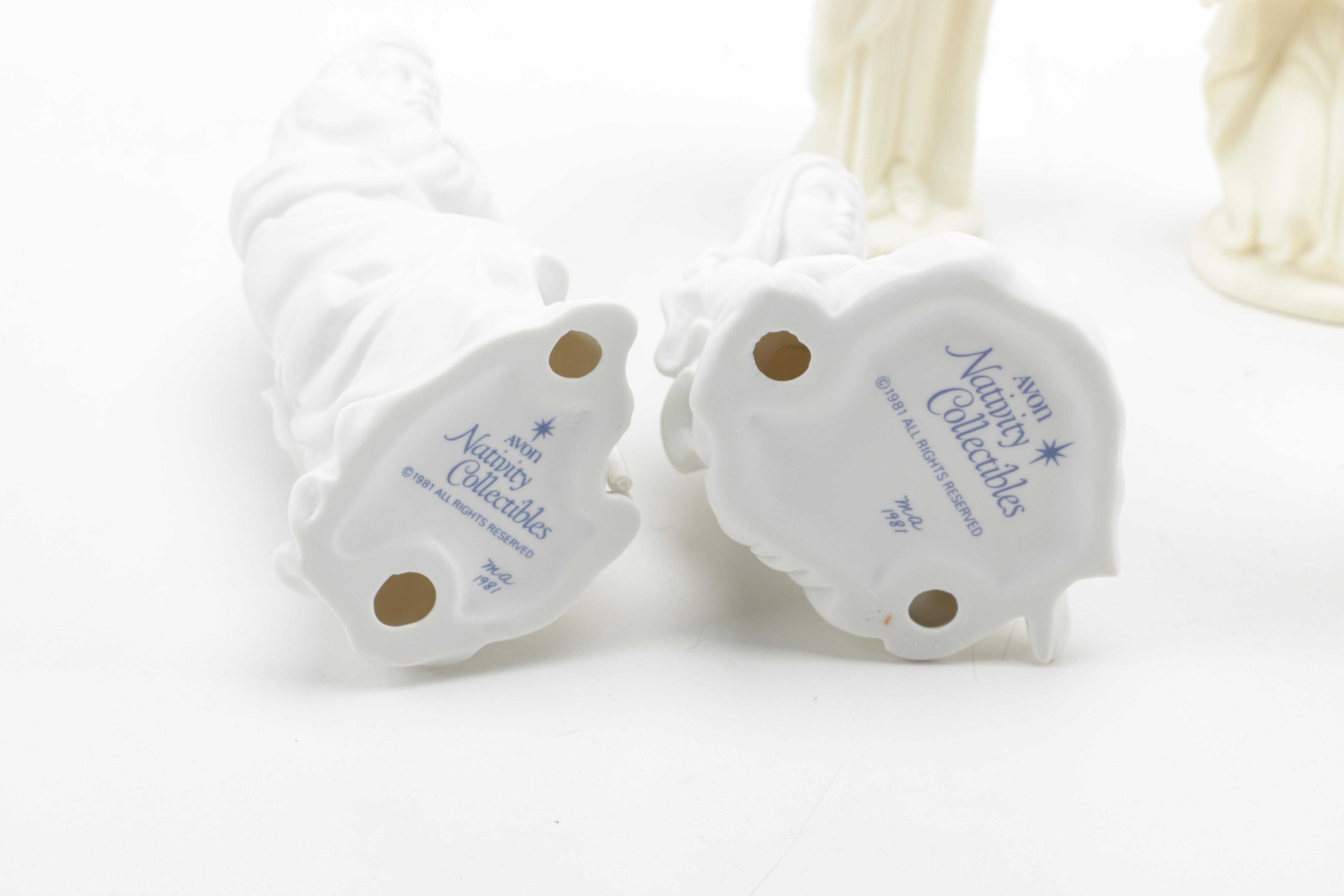 Porcelain Nativity Figurines