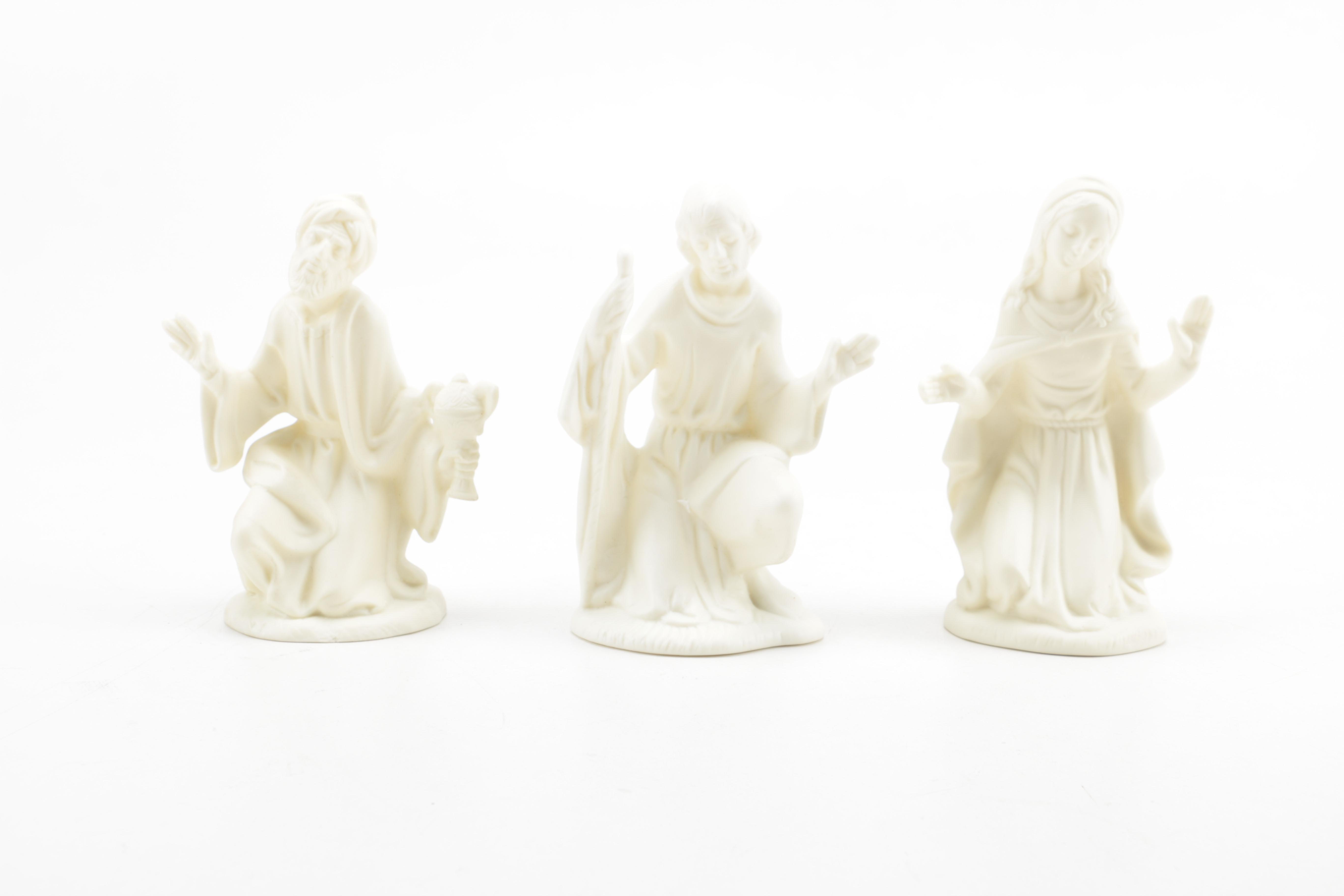 Porcelain Nativity Figurines