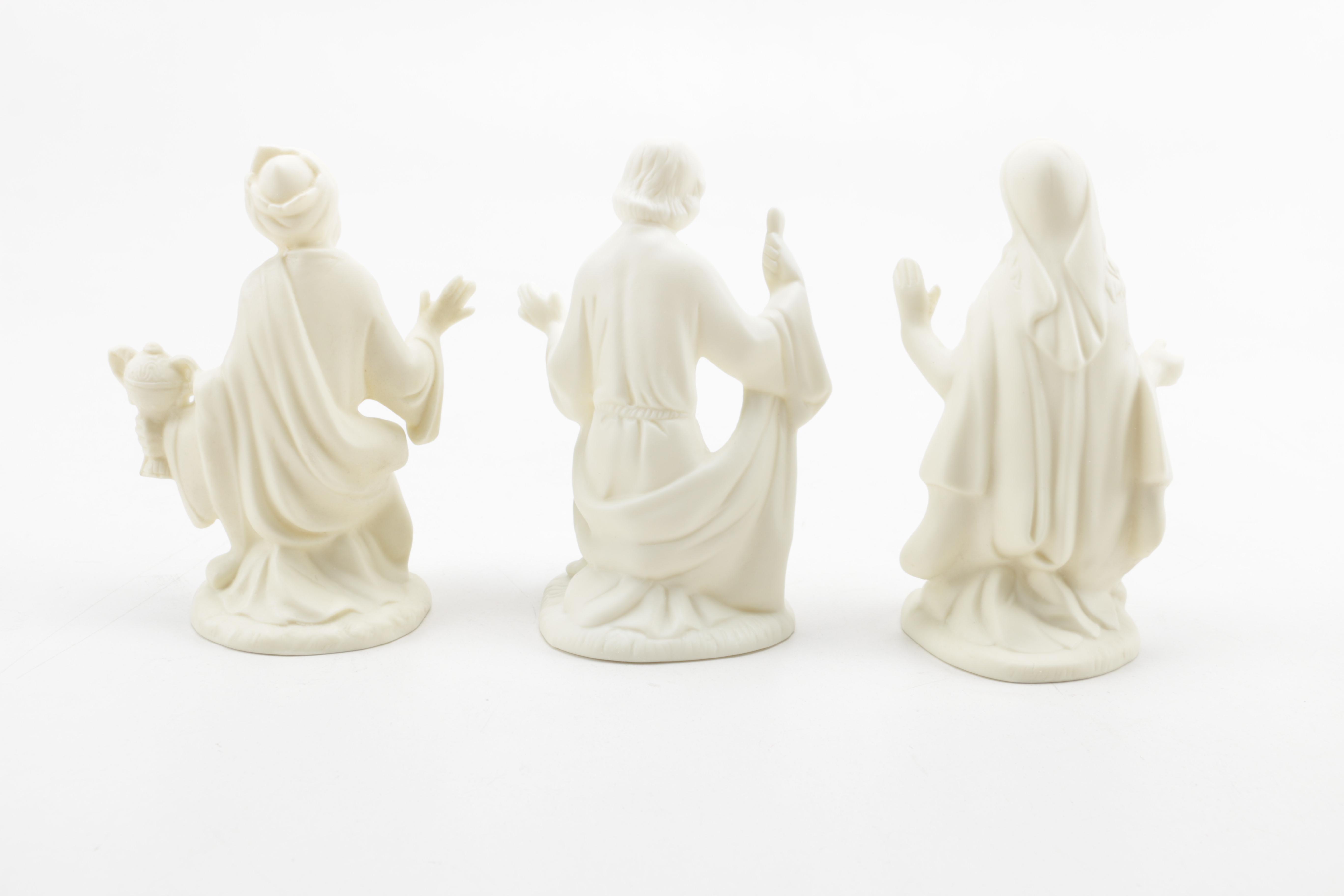 Porcelain Nativity Figurines