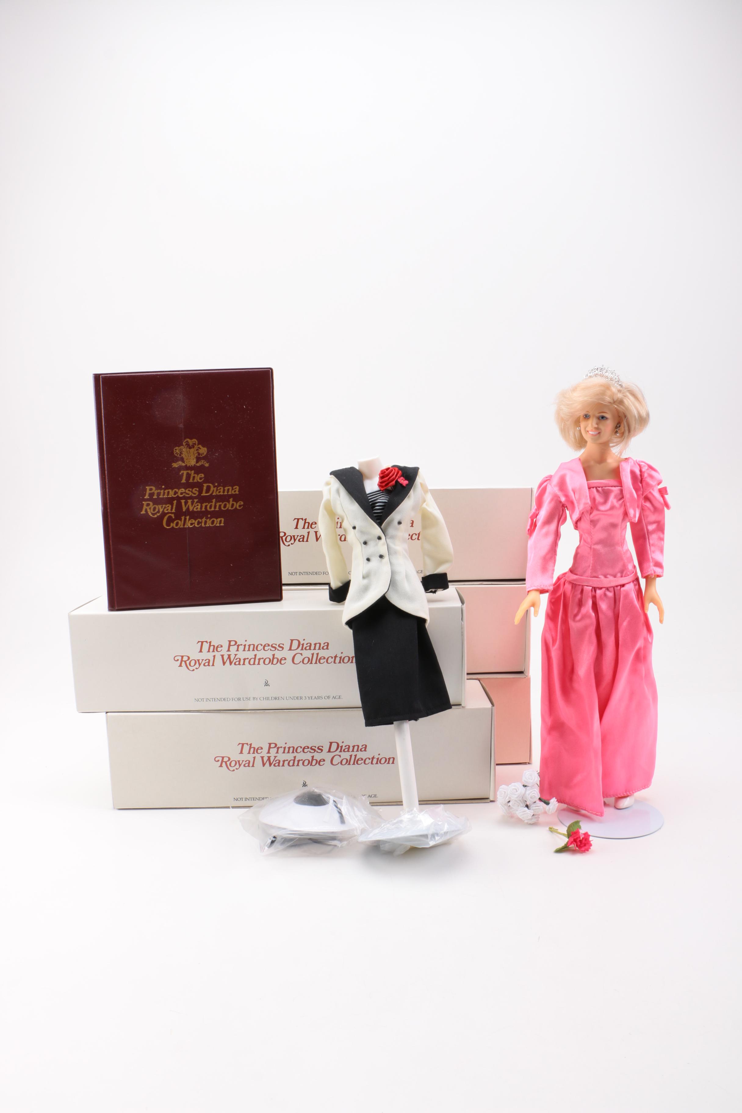 Danbury Mint "Princess Diana" Doll with the Royal Wardrobe Collection