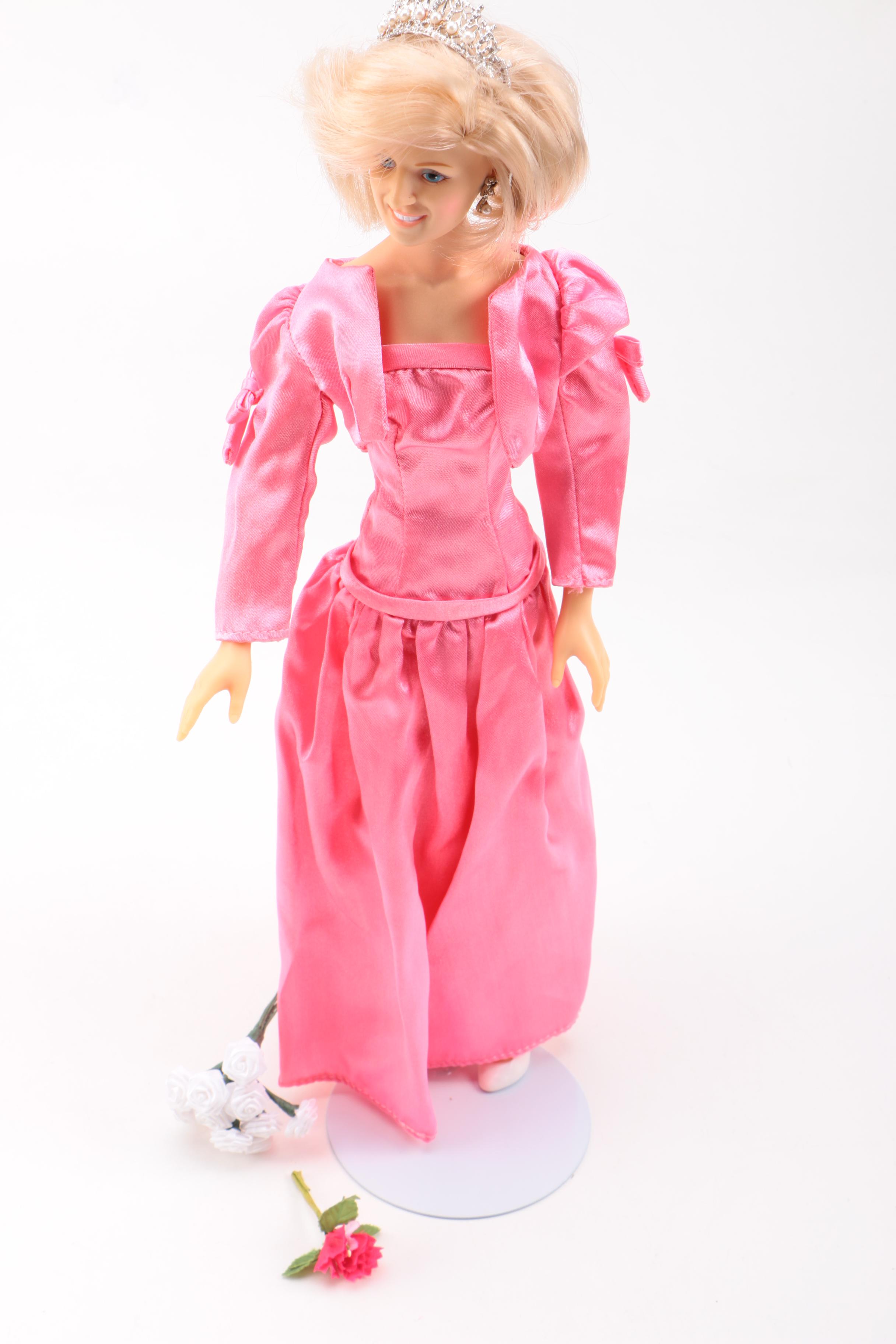 Danbury Mint "Princess Diana" Doll with the Royal Wardrobe Collection
