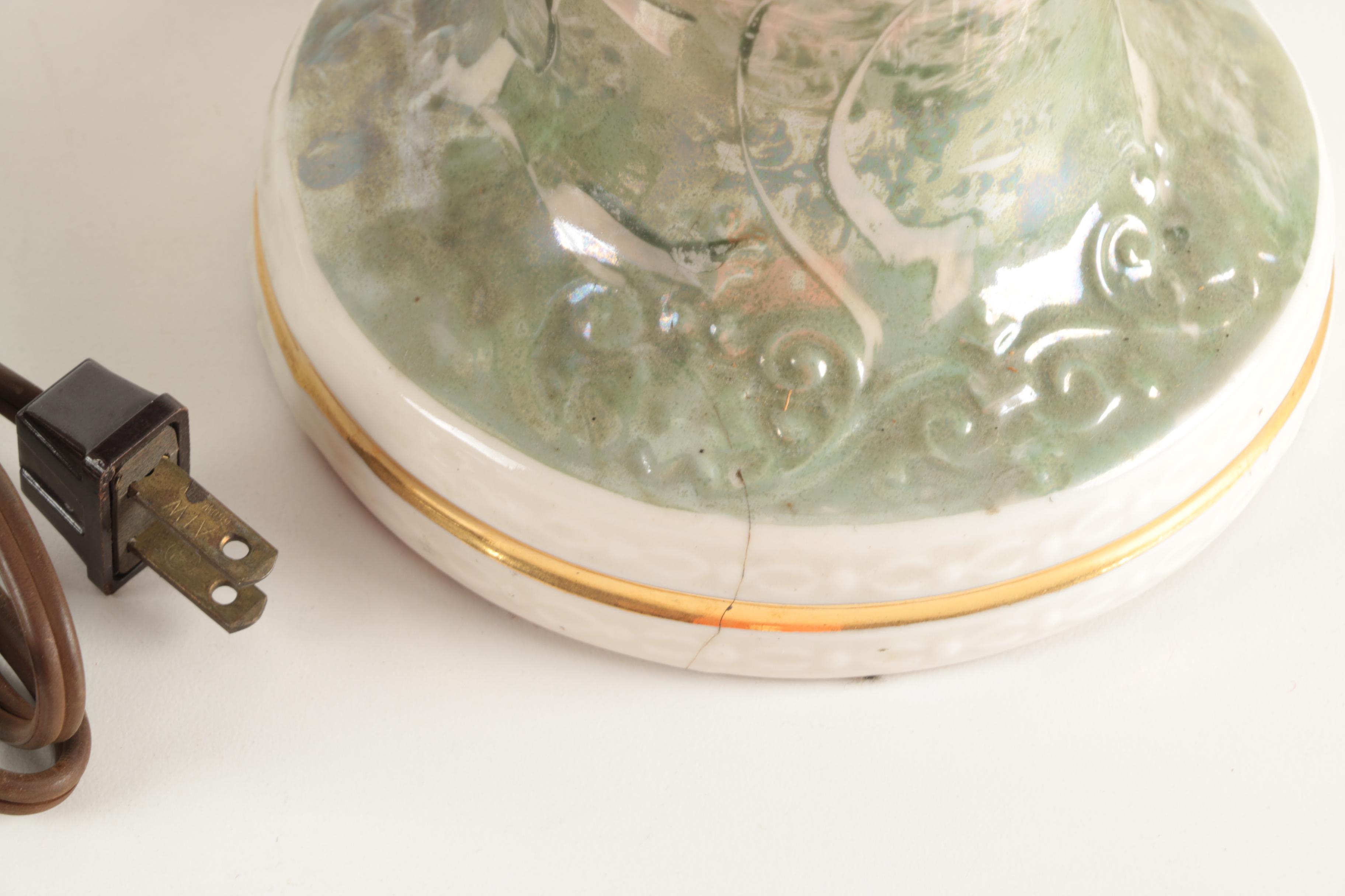 Capodimonte Style Ceramic Lamps