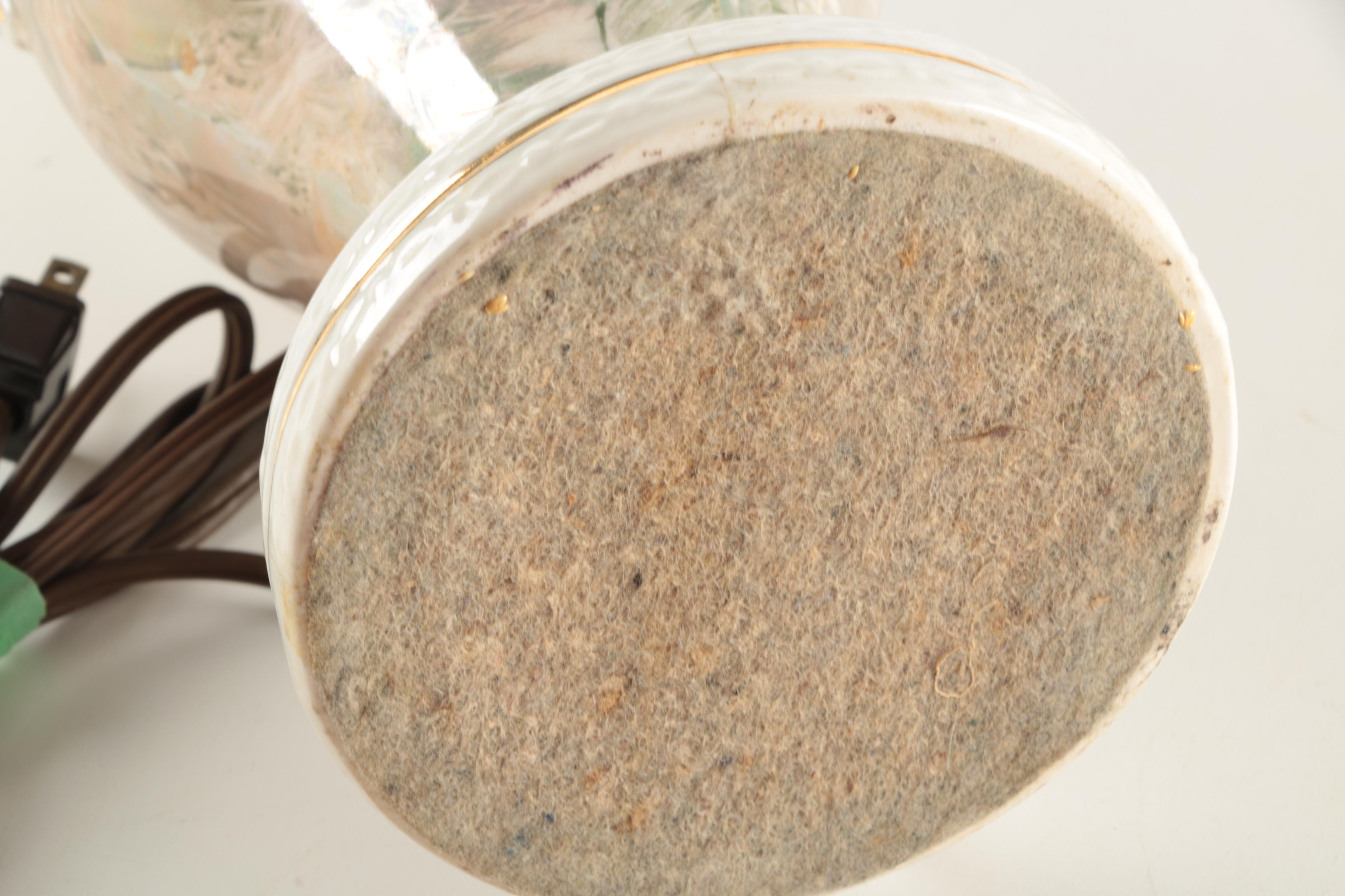 Capodimonte Style Ceramic Lamps