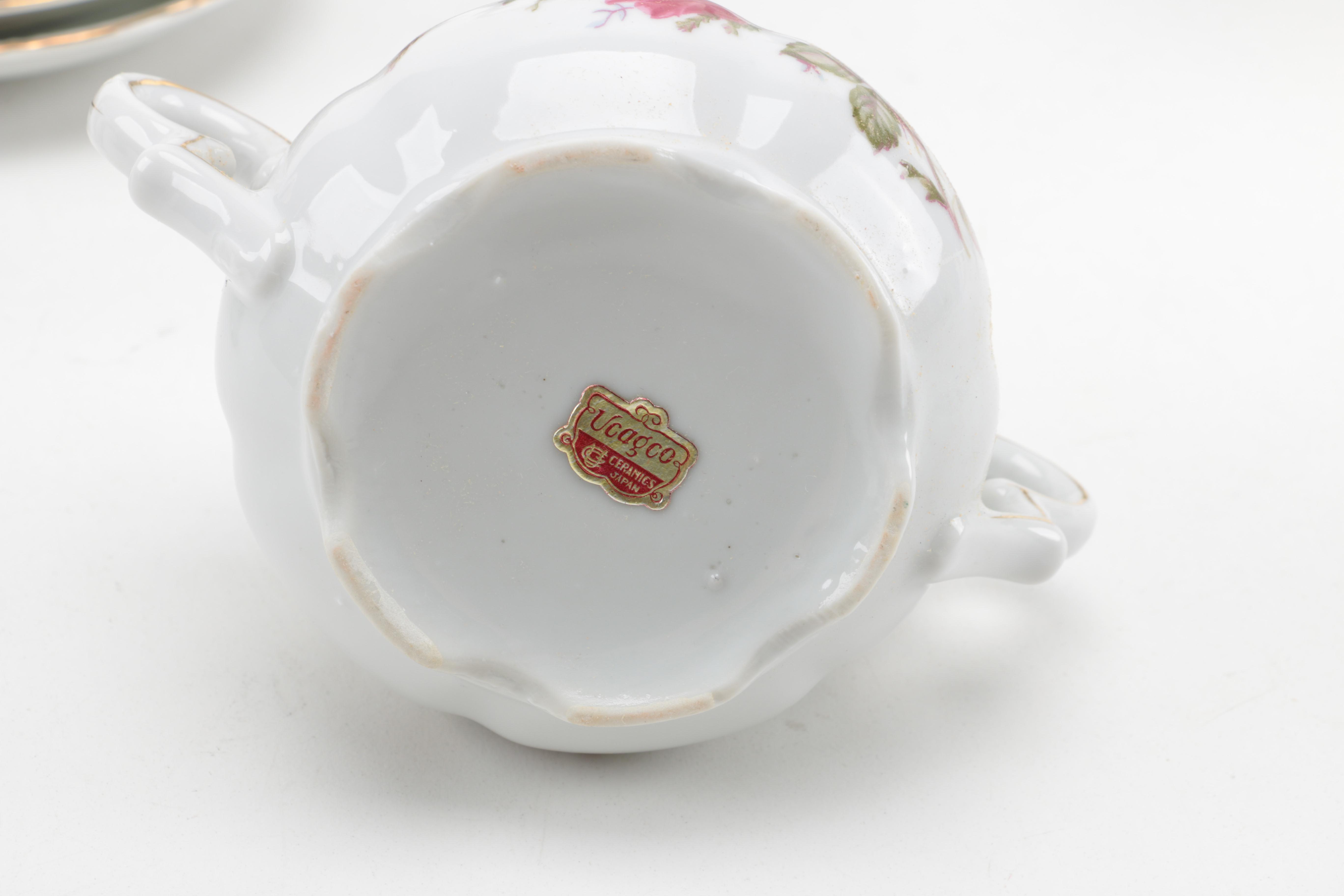 Ucagco Porcelain Tea Serivce