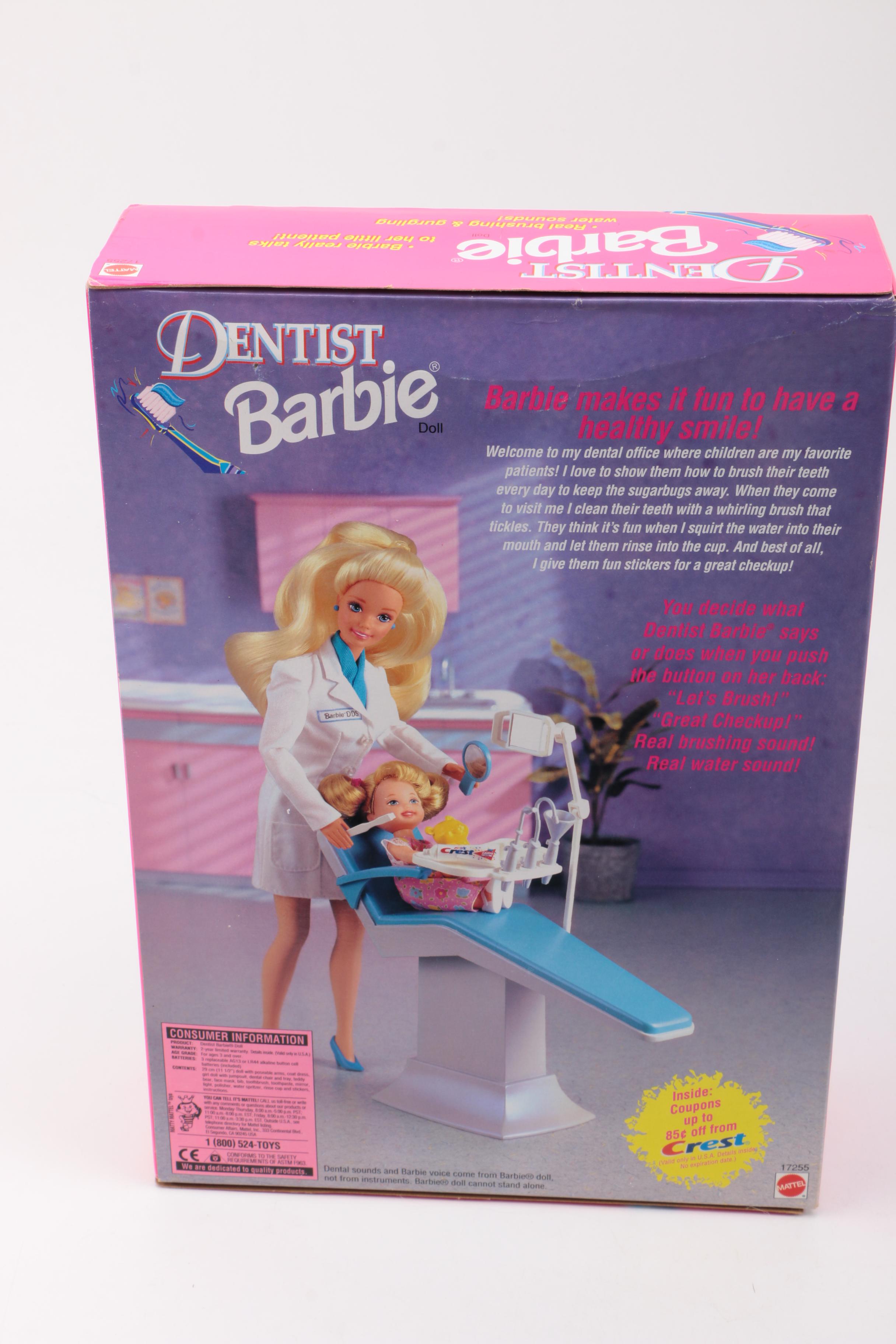 1990s "Nutcracker," Olympics and Dentist Barbie Dolls