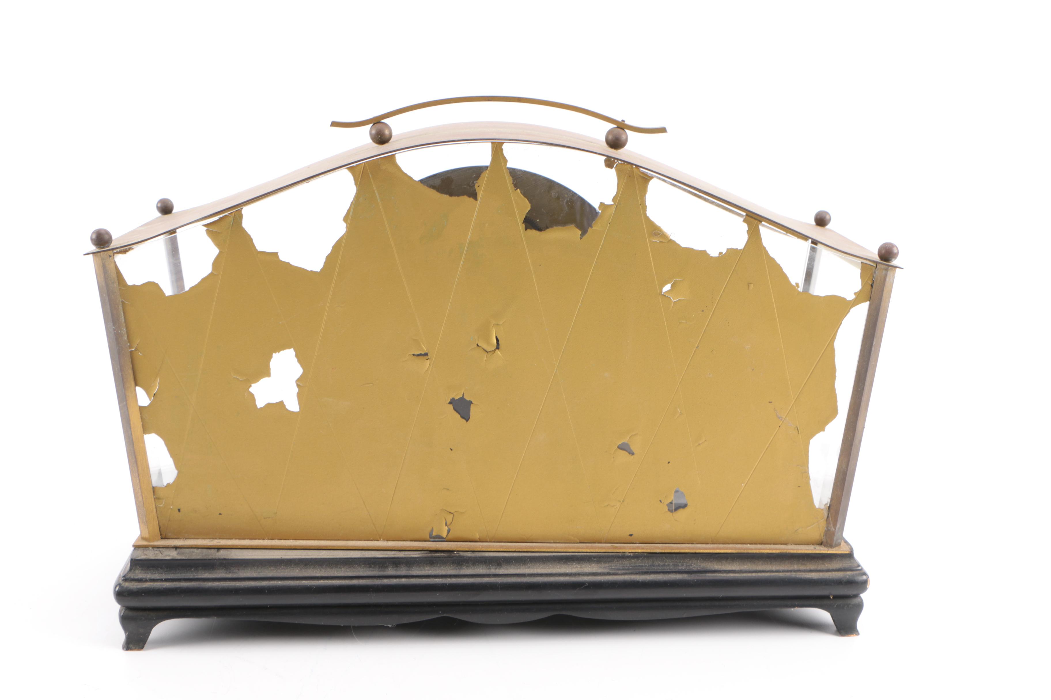 Brass and Glass Carriage Clocks