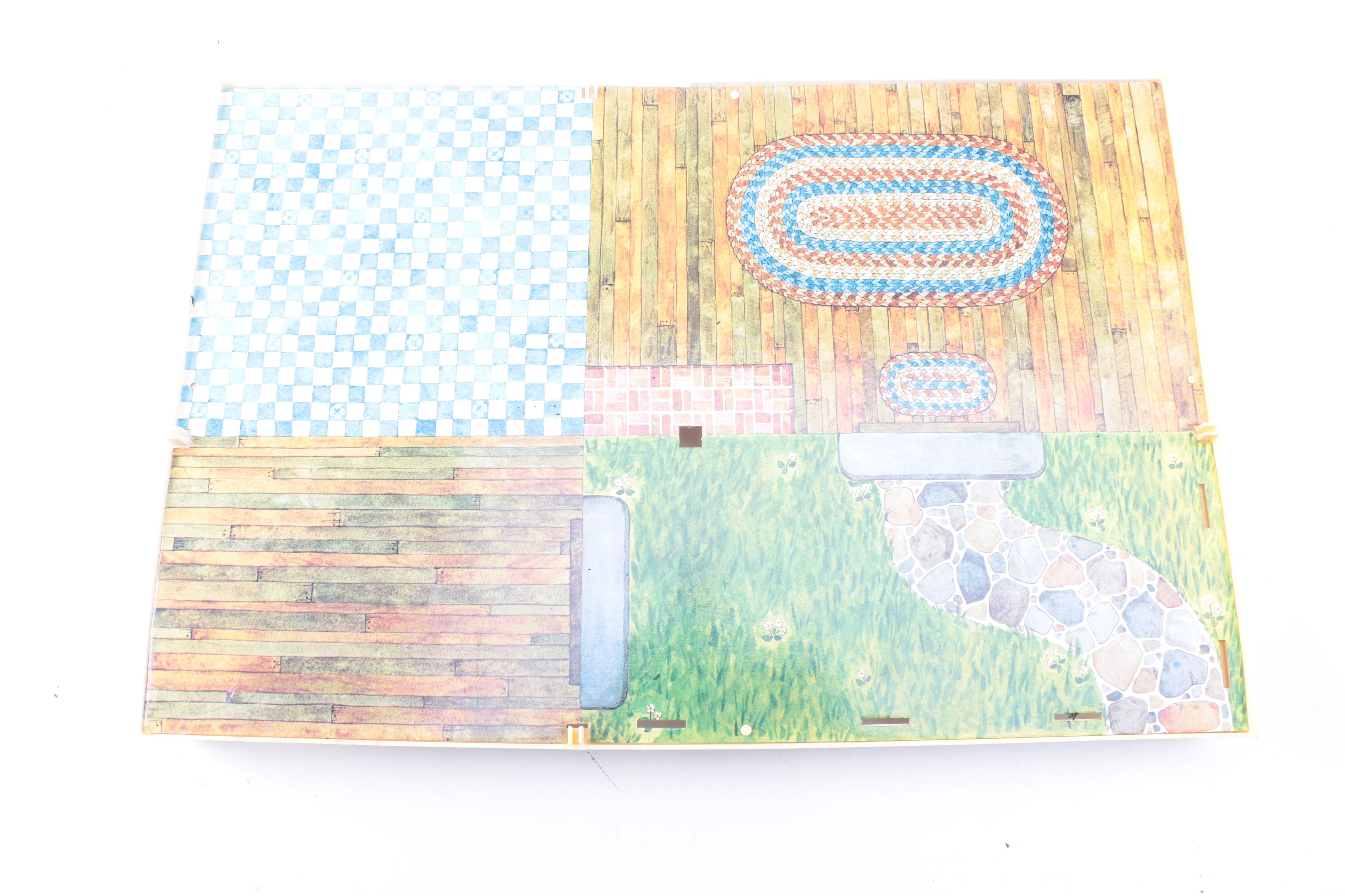 Assortment of Doll House Furniture and Accessories