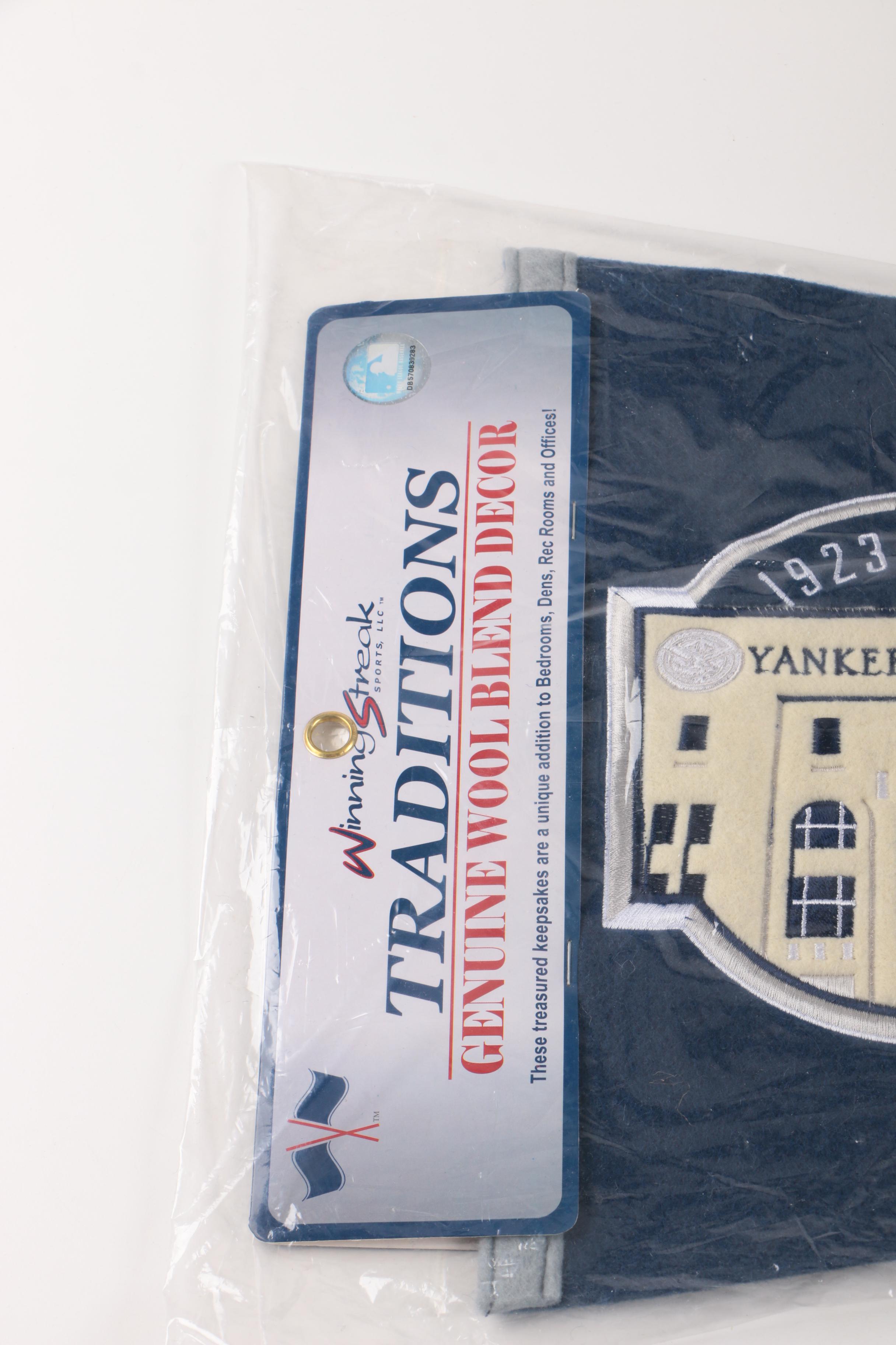 New York Yankee's Stadium Final Season Pennant