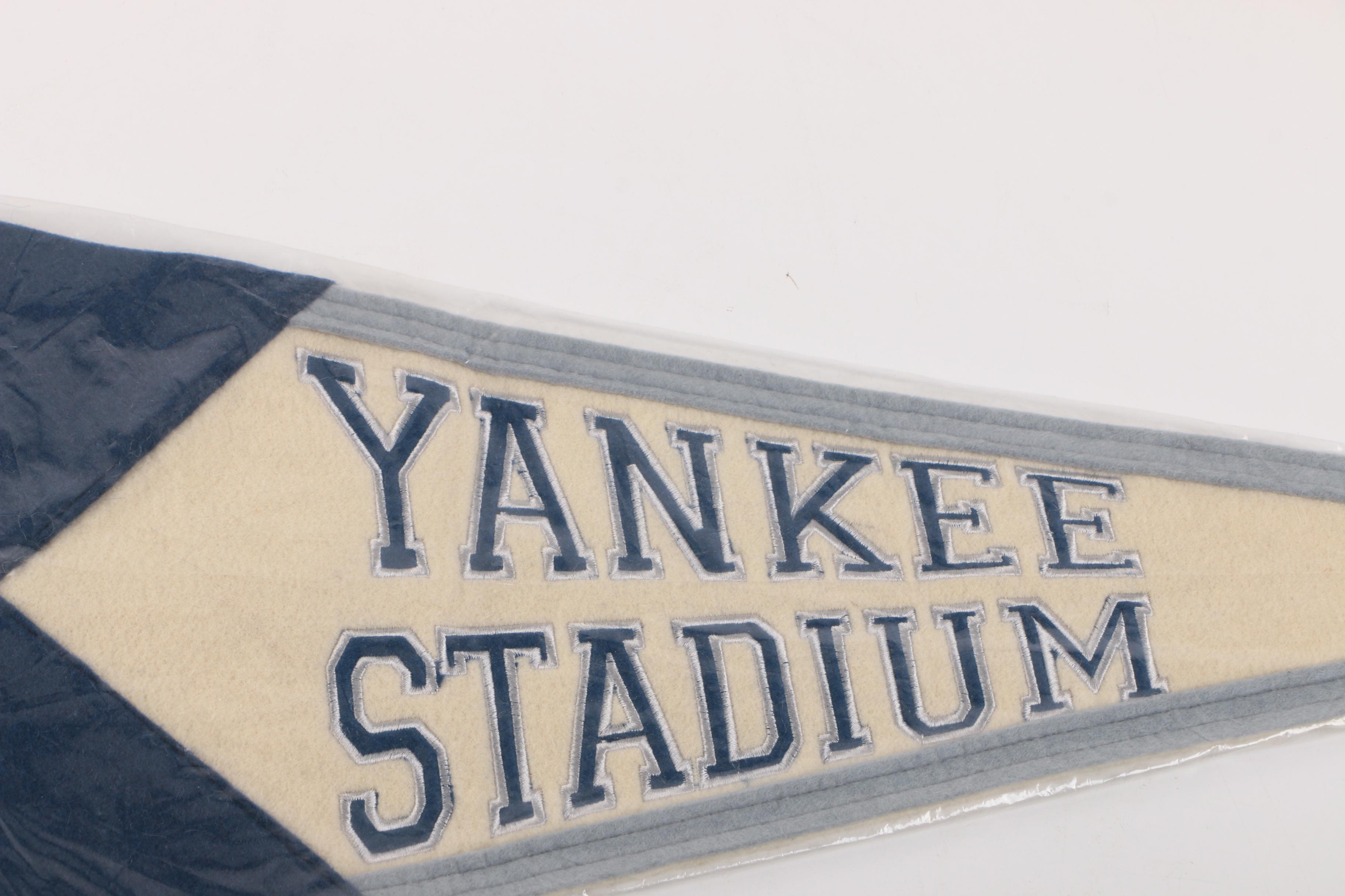 New York Yankee's Stadium Final Season Pennant