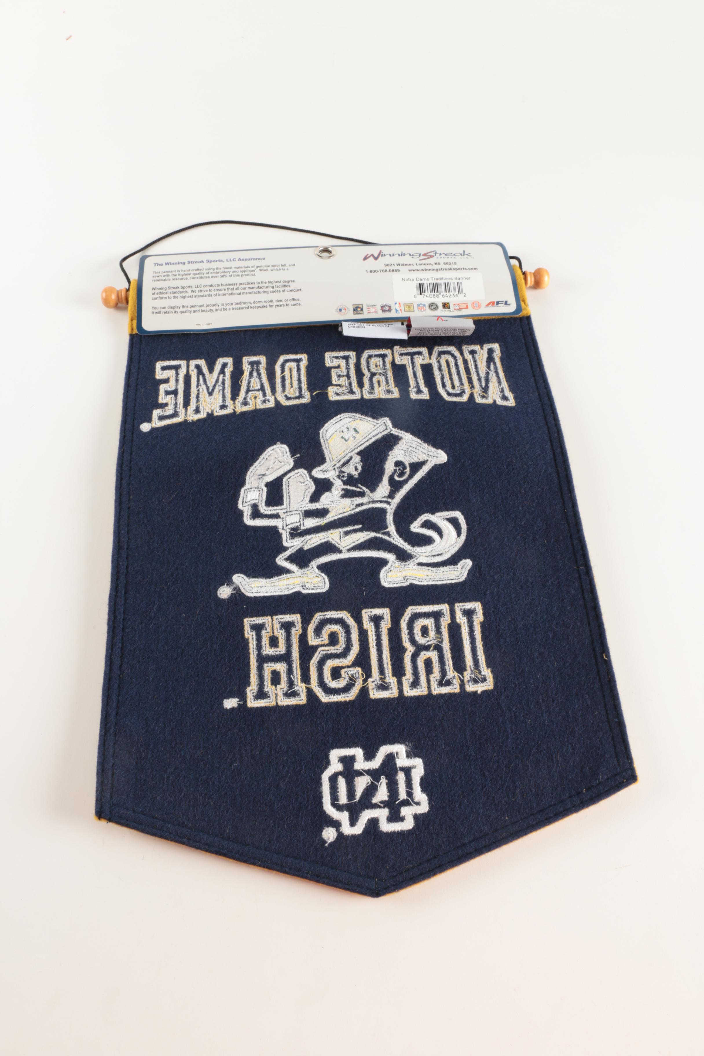 Notre Dame Pennant