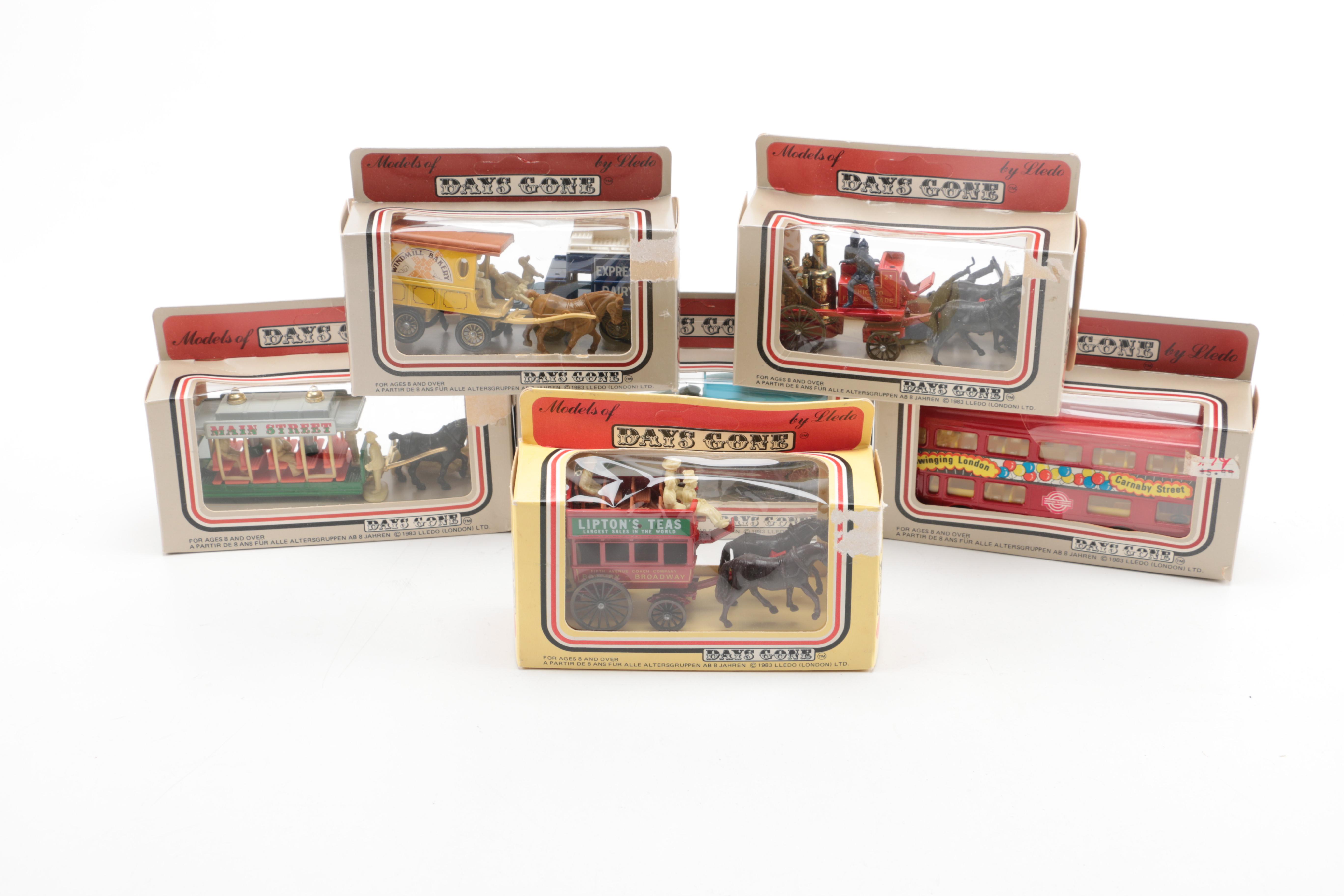 Collection of Metal and Plastic Vehicles