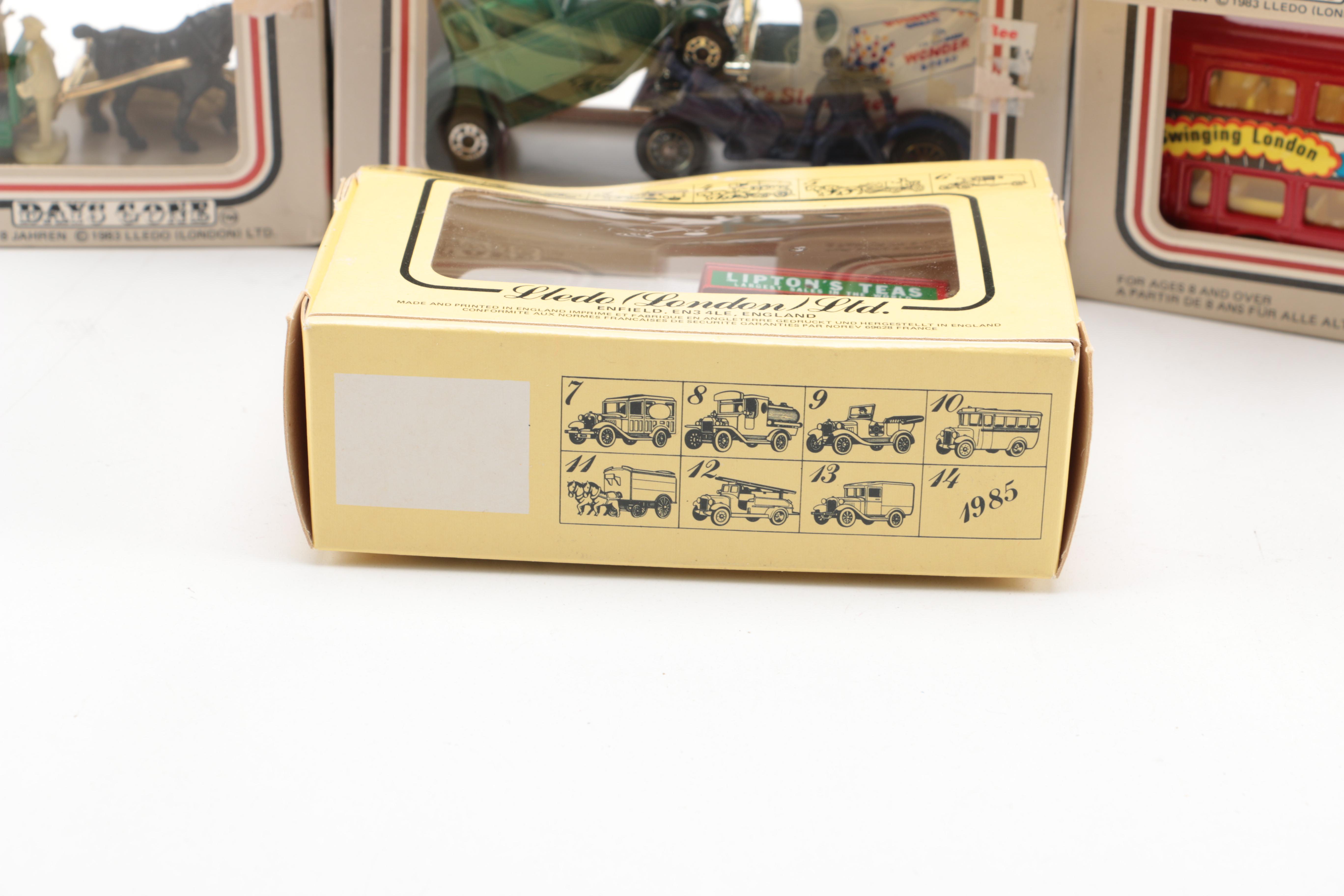 Collection of Metal and Plastic Vehicles