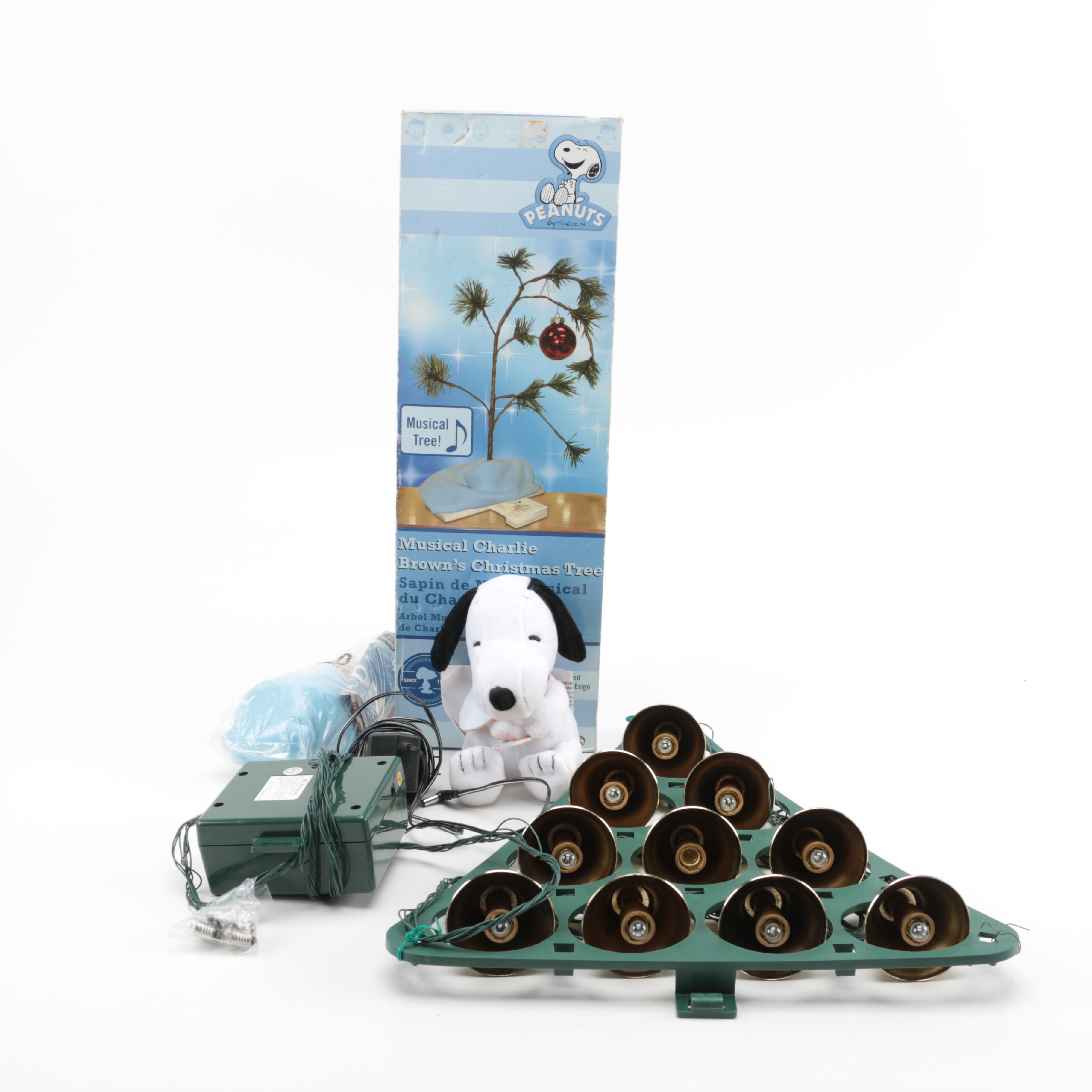 "Mr. Christmas: Bells of Christmas" and "Musical Charlie Brown's Christmas Tree"