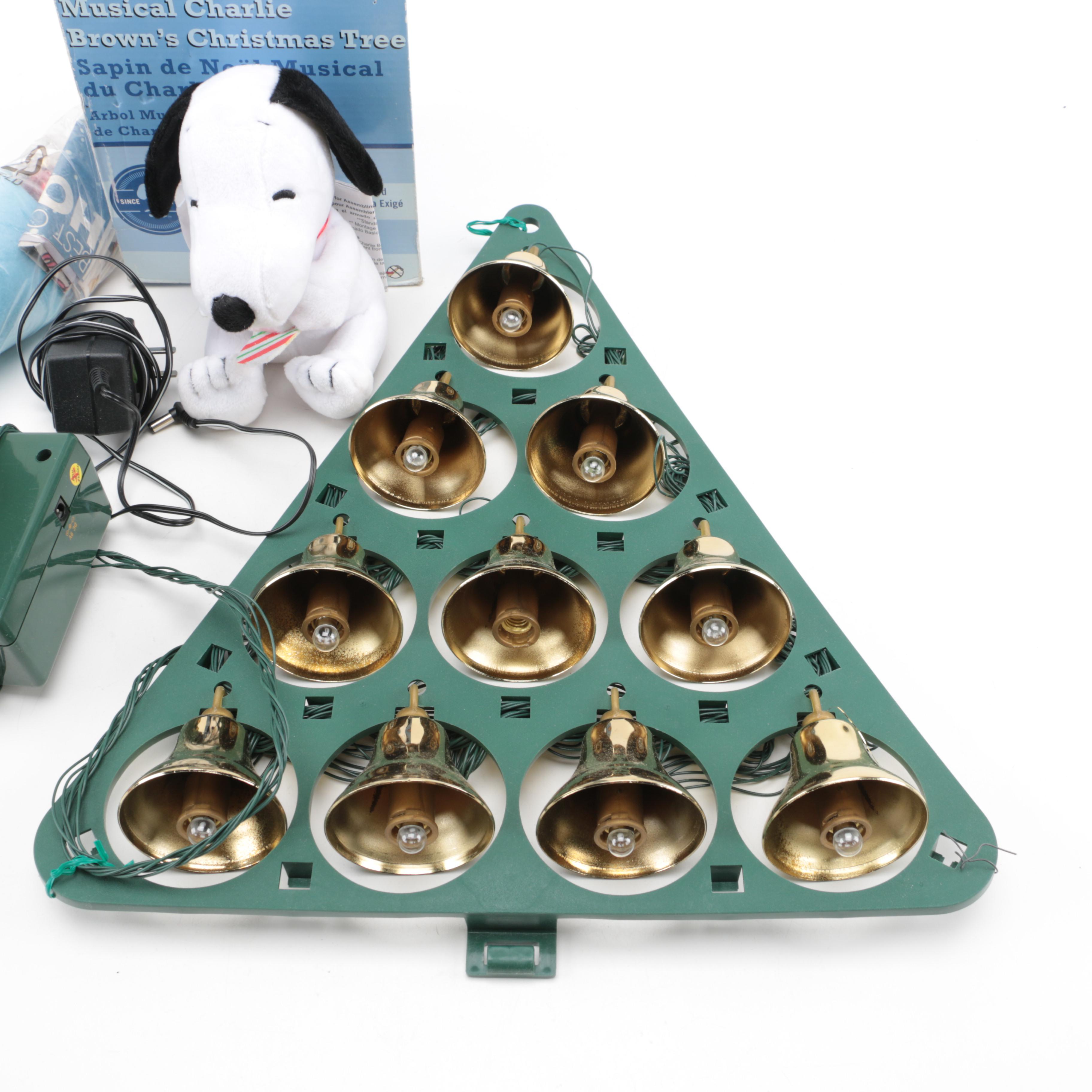 "Mr. Christmas: Bells of Christmas" and "Musical Charlie Brown's Christmas Tree"