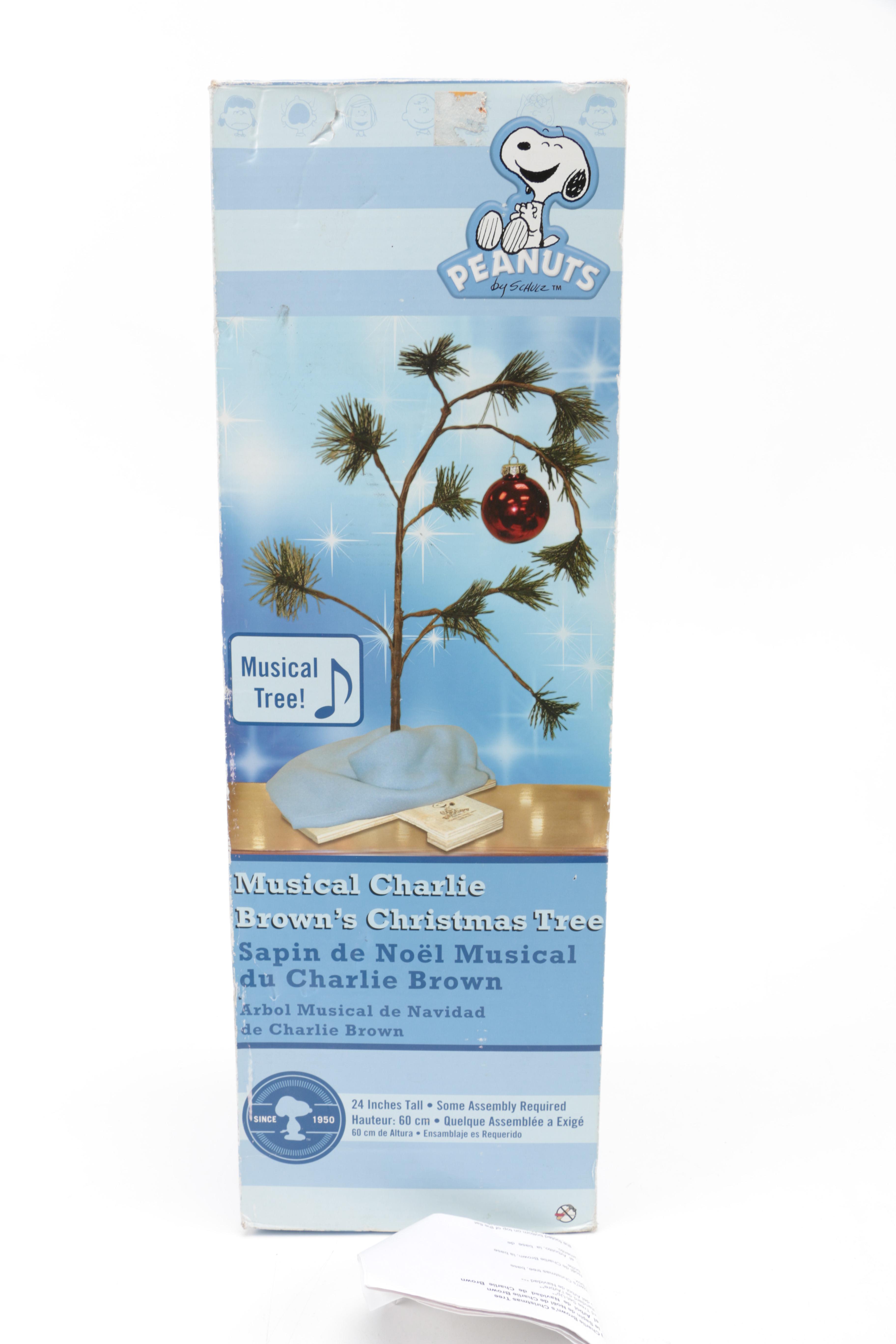 "Mr. Christmas: Bells of Christmas" and "Musical Charlie Brown's Christmas Tree"