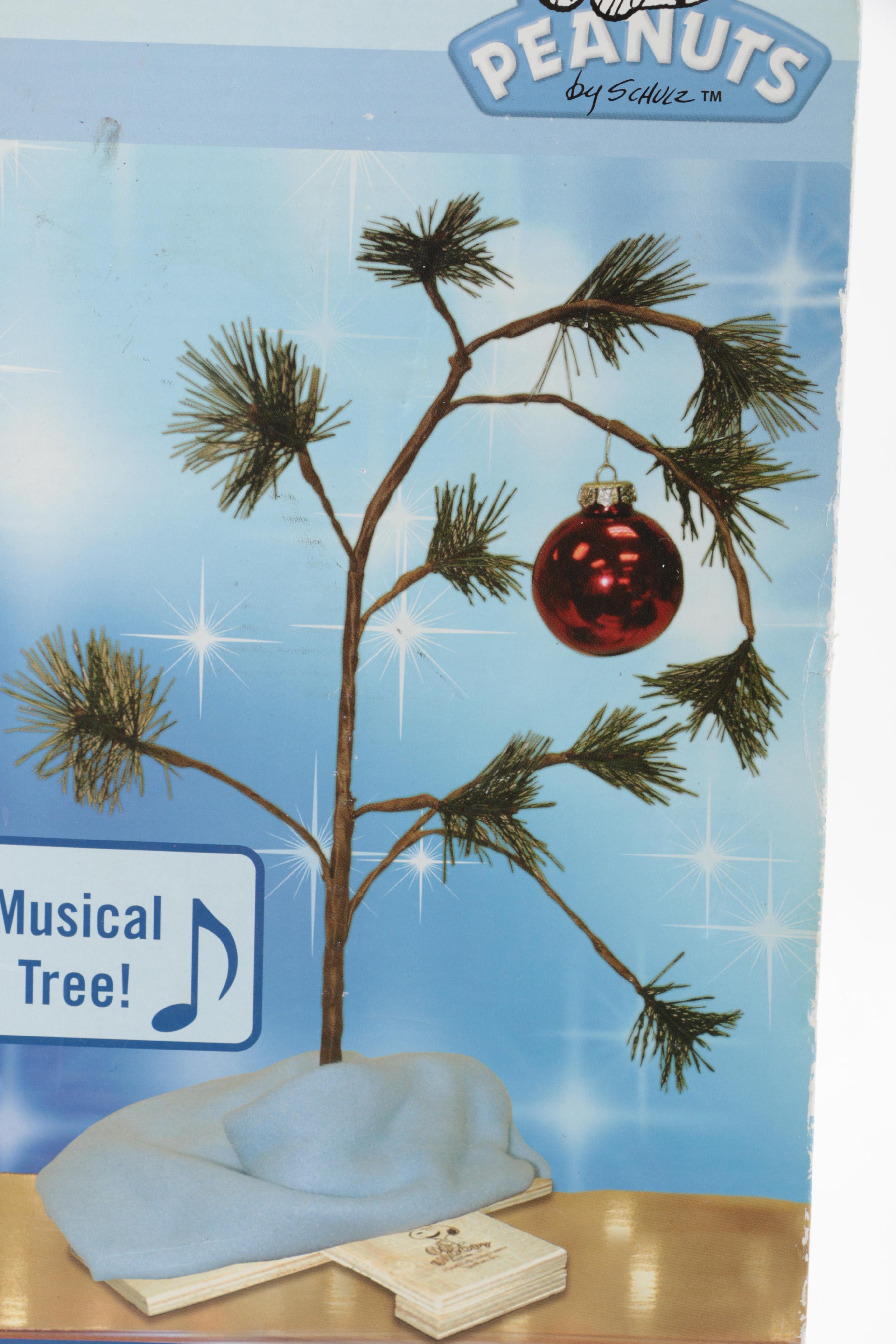 "Mr. Christmas: Bells of Christmas" and "Musical Charlie Brown's Christmas Tree"