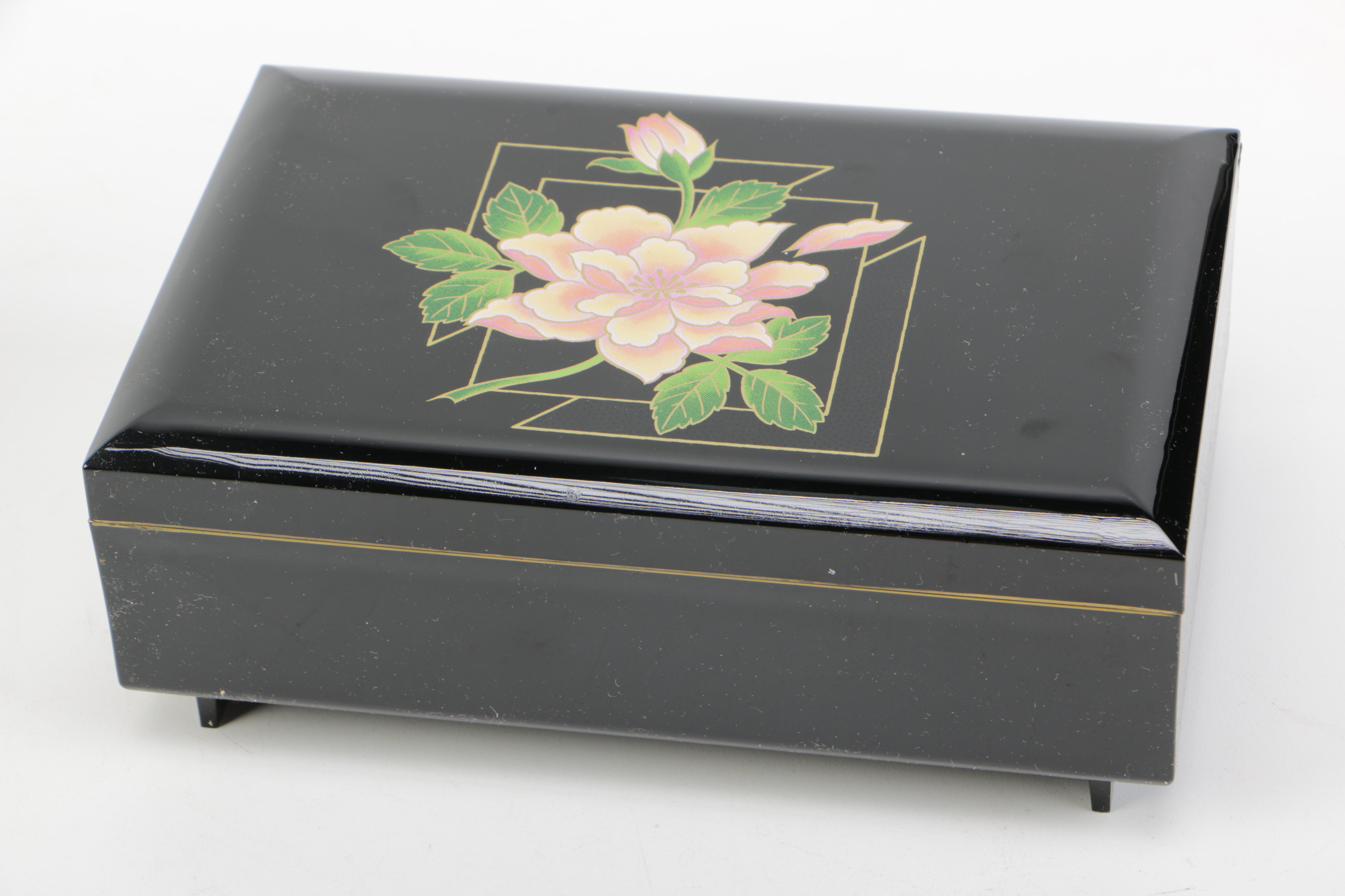 Ceramic and Plastic Music Boxes