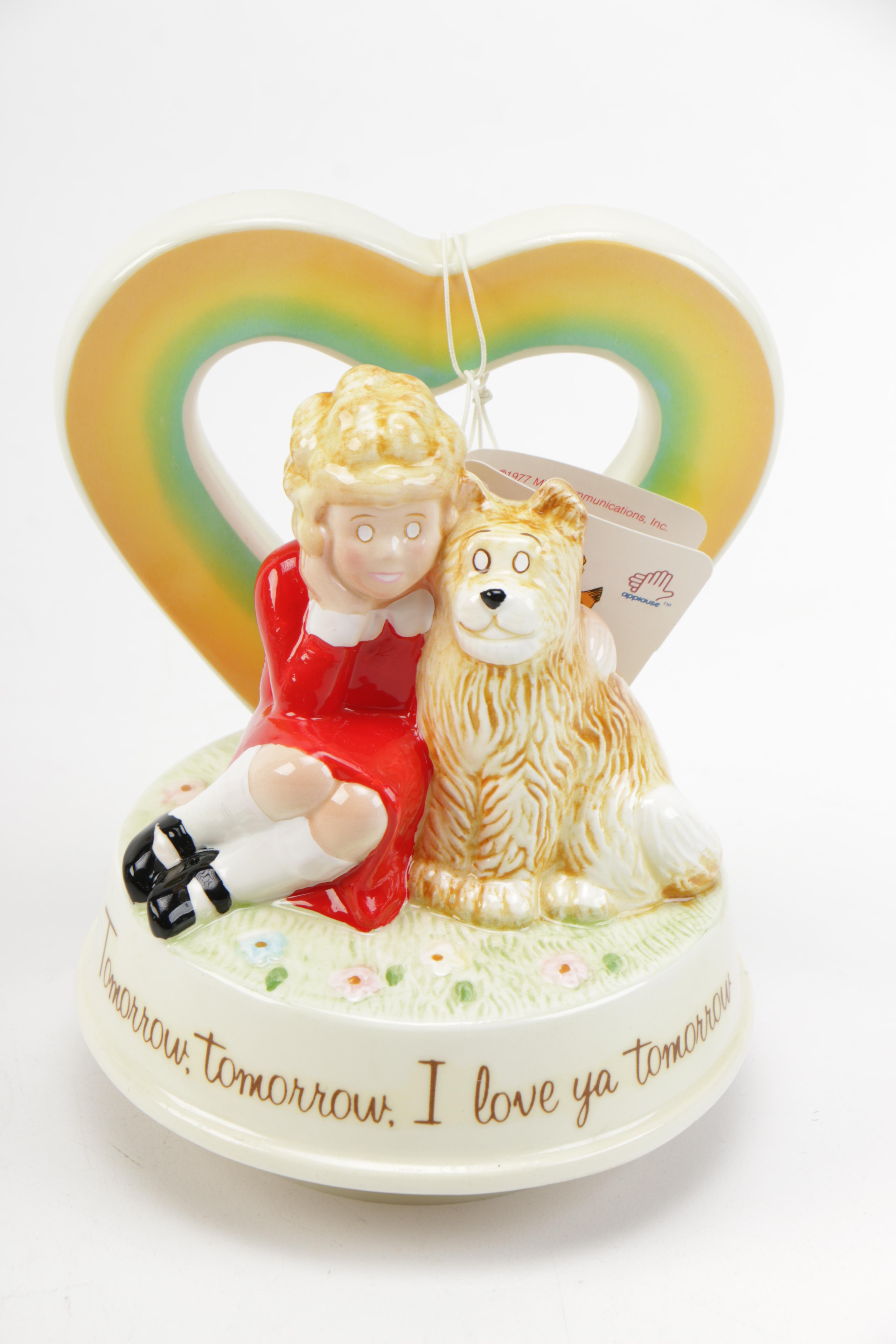 Ceramic and Plastic Music Boxes