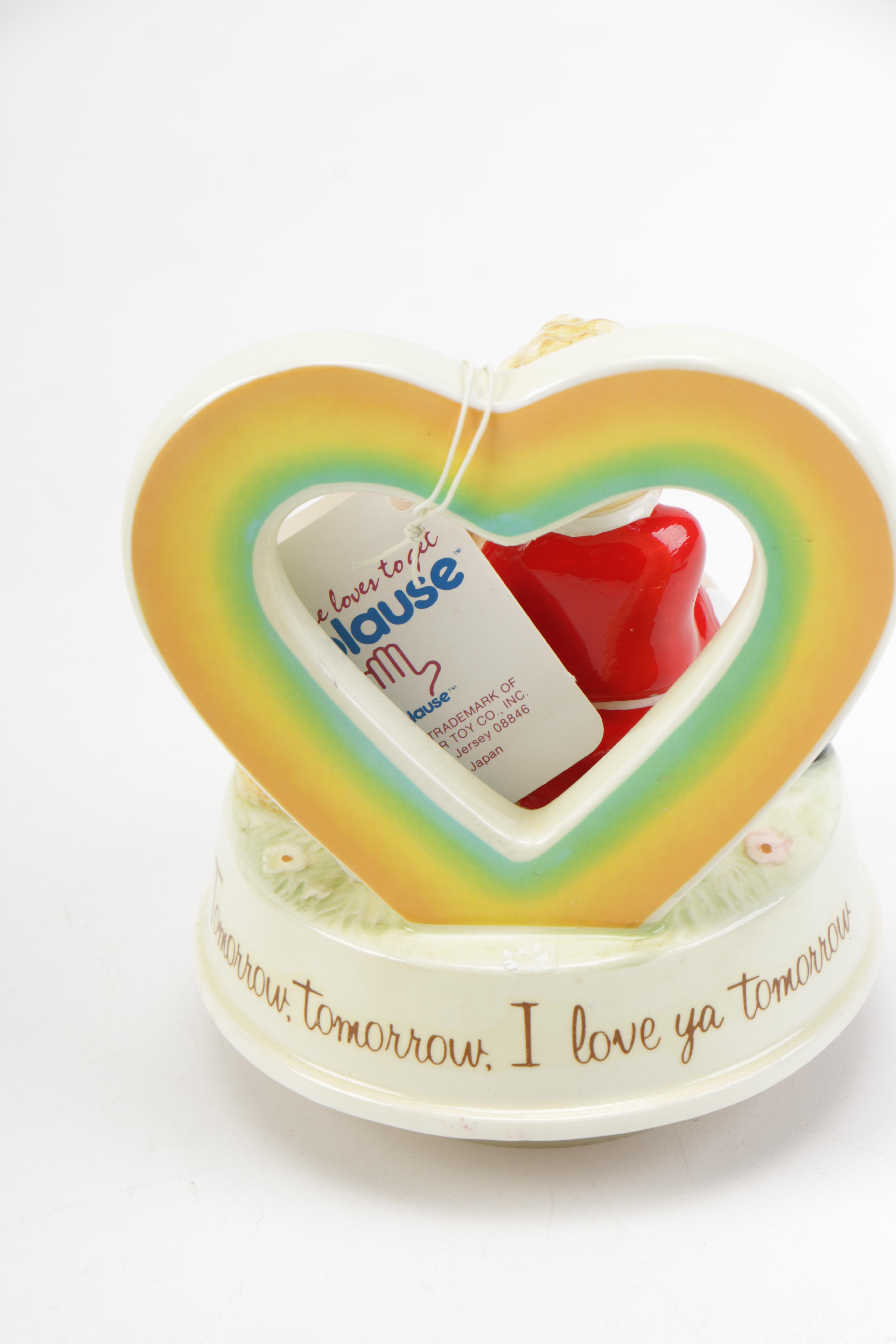 Ceramic and Plastic Music Boxes