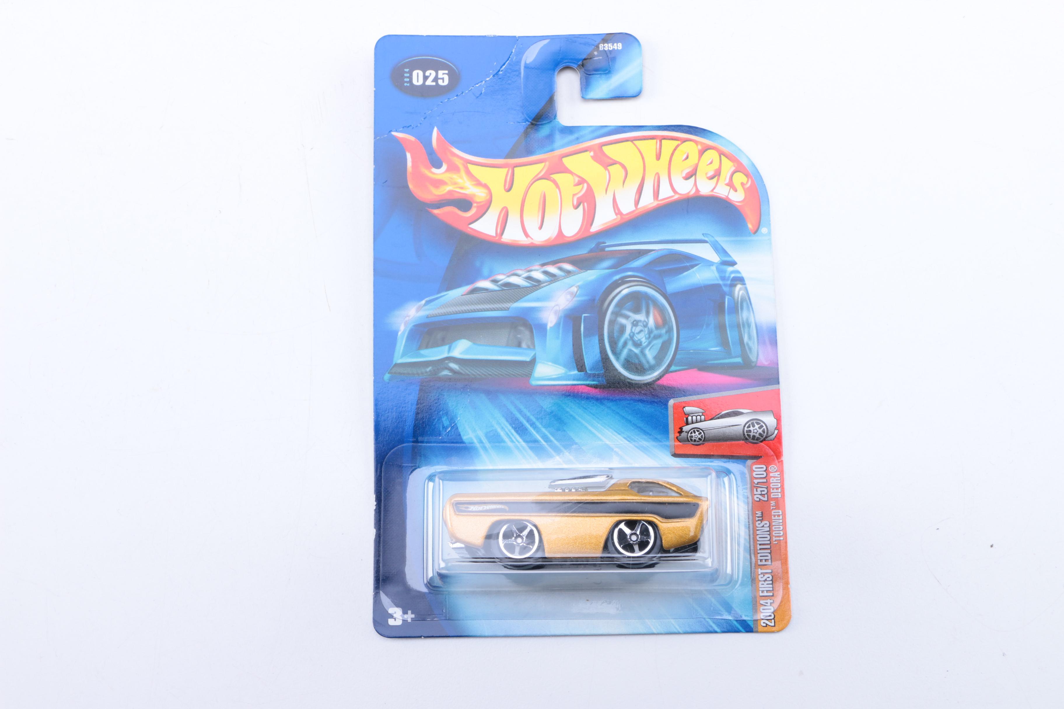 Hot Wheels Die-Cast Cars in Original Packaging
