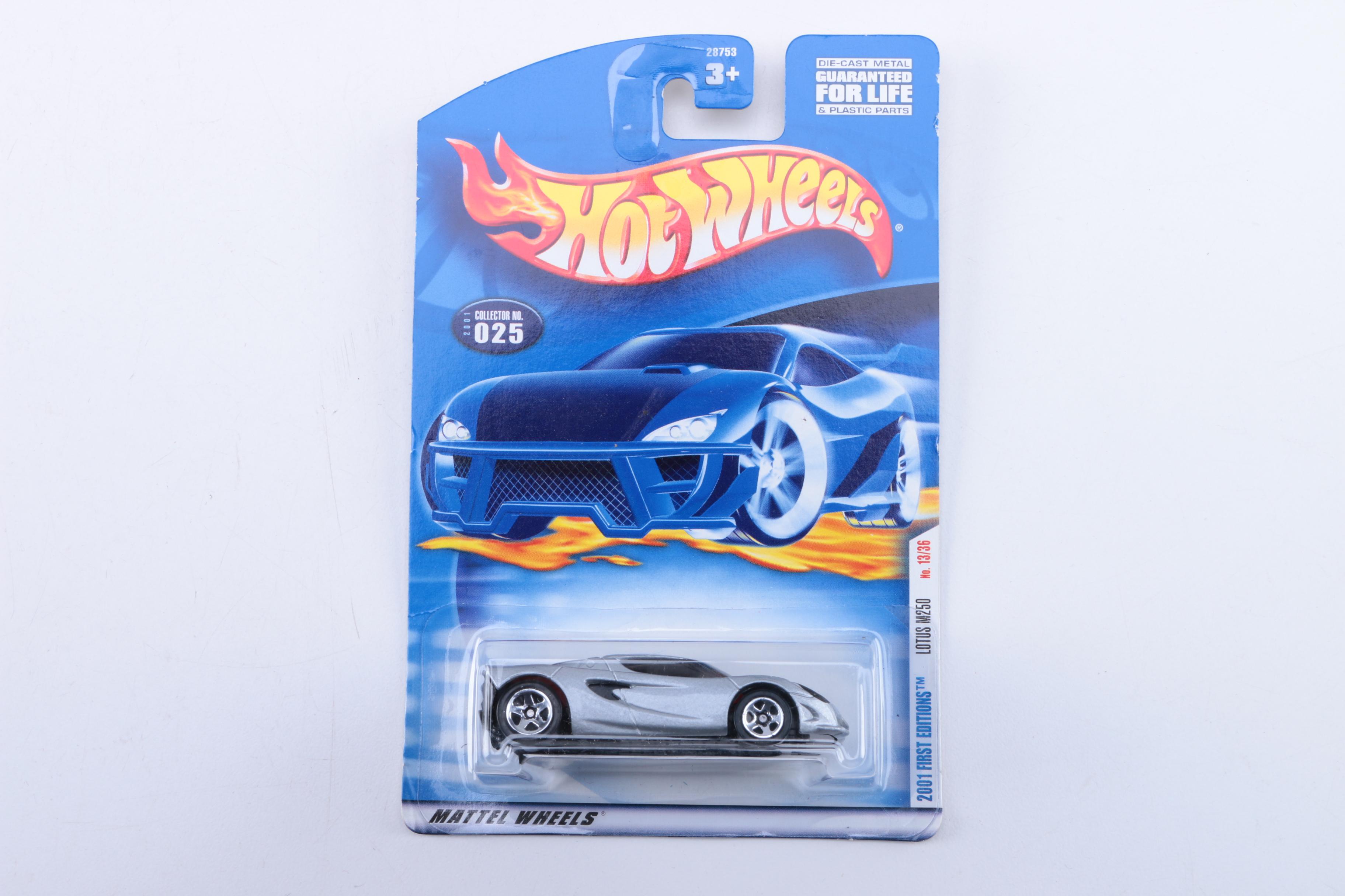 Hot Wheels Die-Cast Cars in Original Packaging