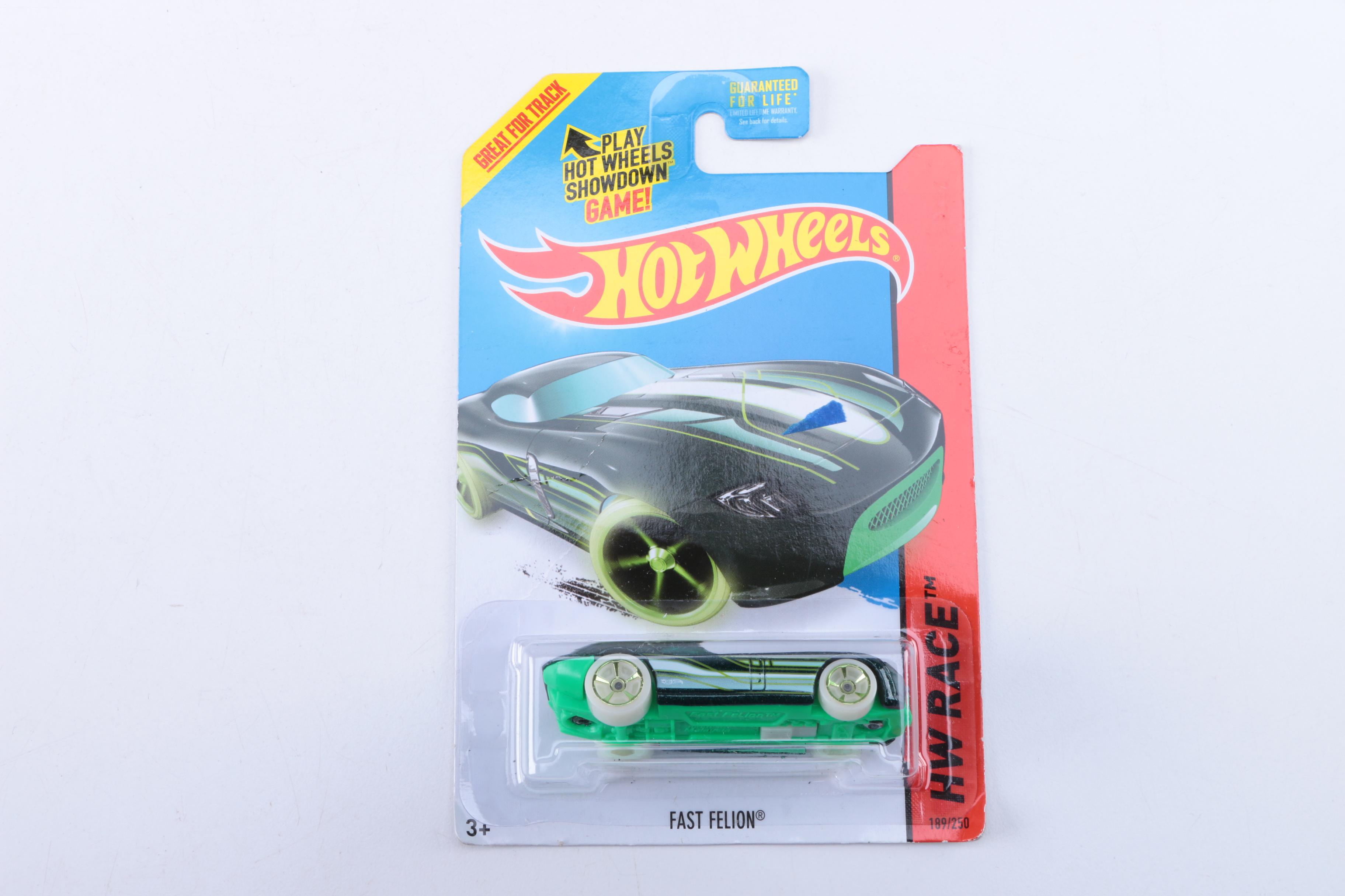 Hot Wheels Die-Cast Cars in Original Packaging