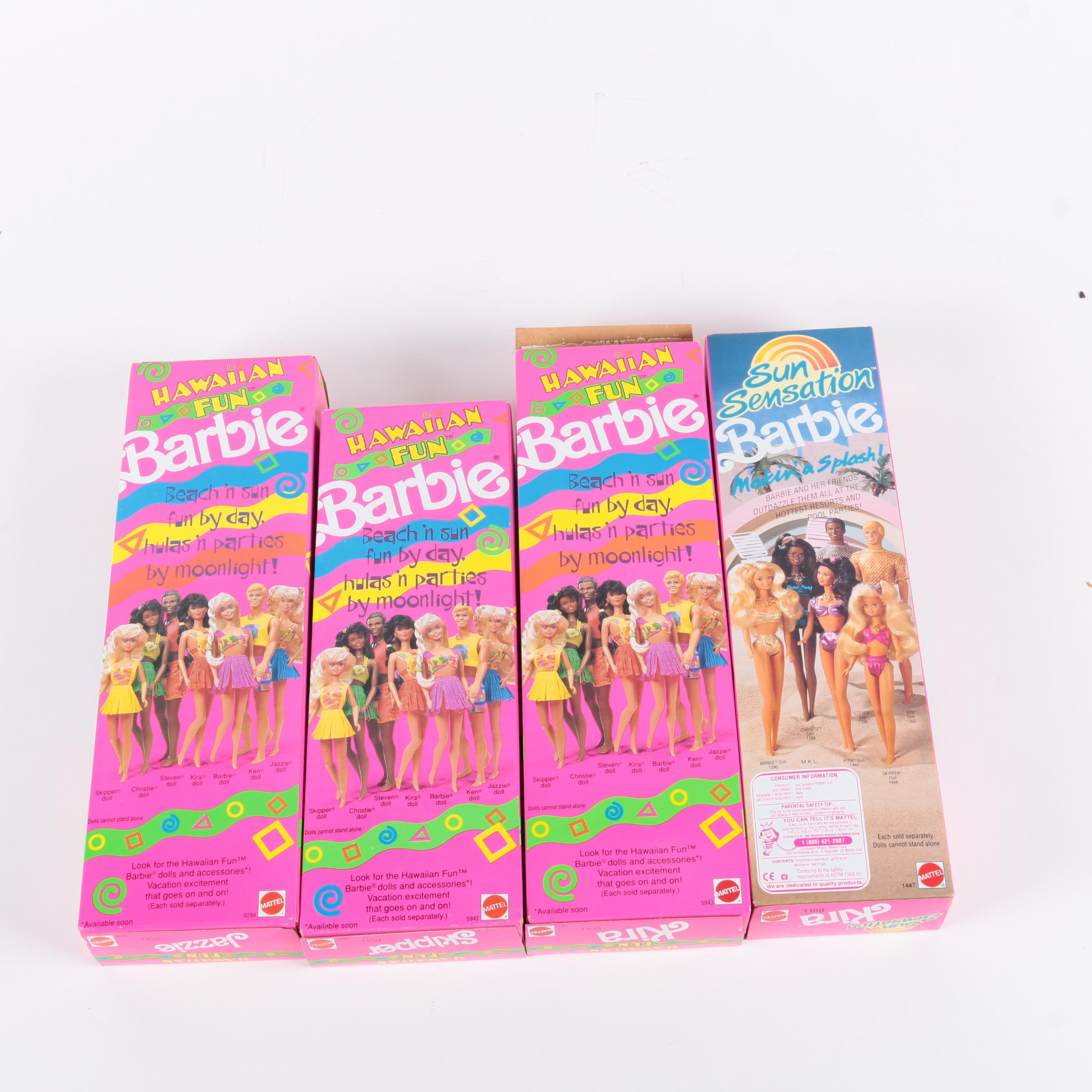 Disney's "Ariel" Doll and Beach Themed Barbie and Maxie Dolls