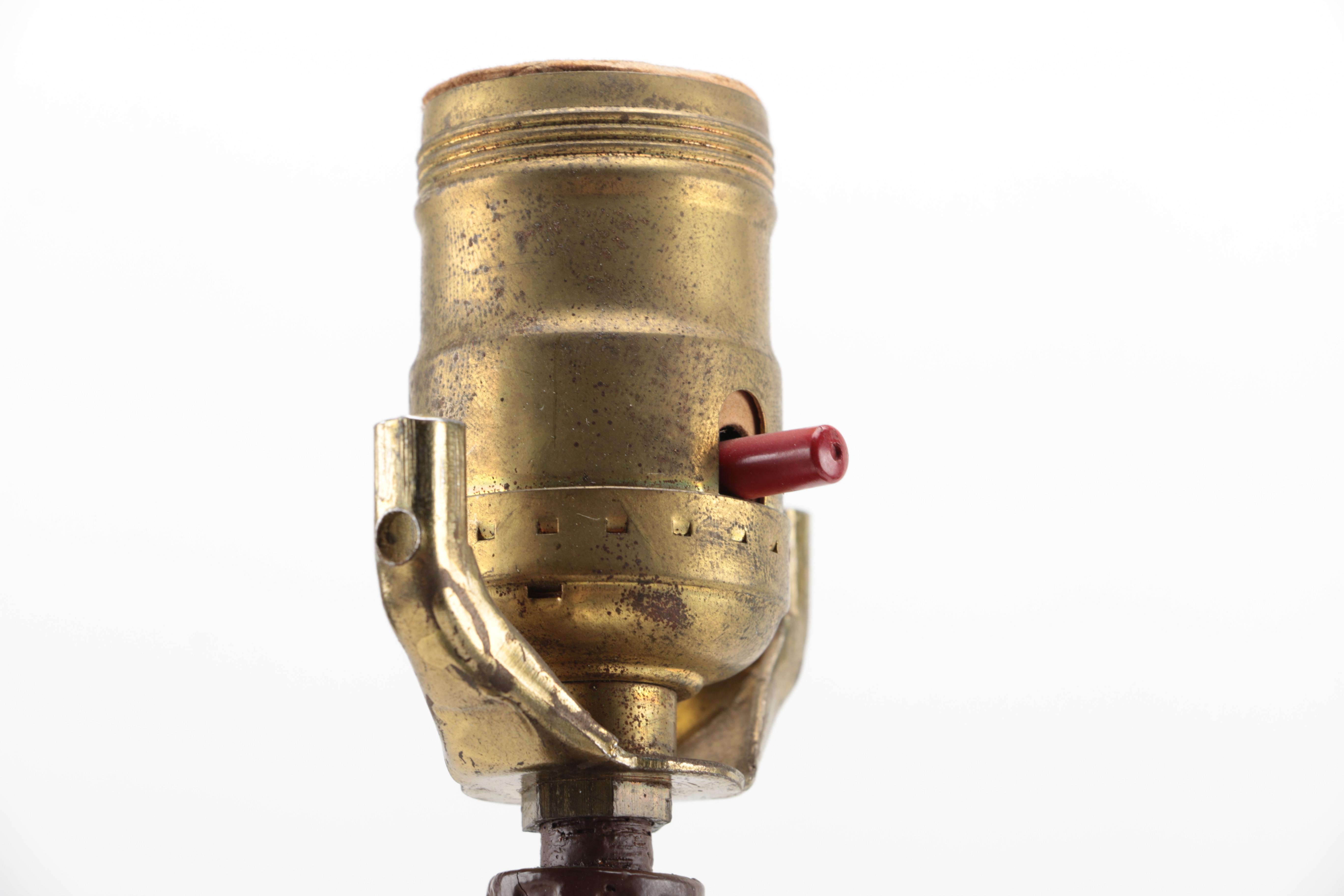 1951 Continental Art Co. Exotica Table Lamp