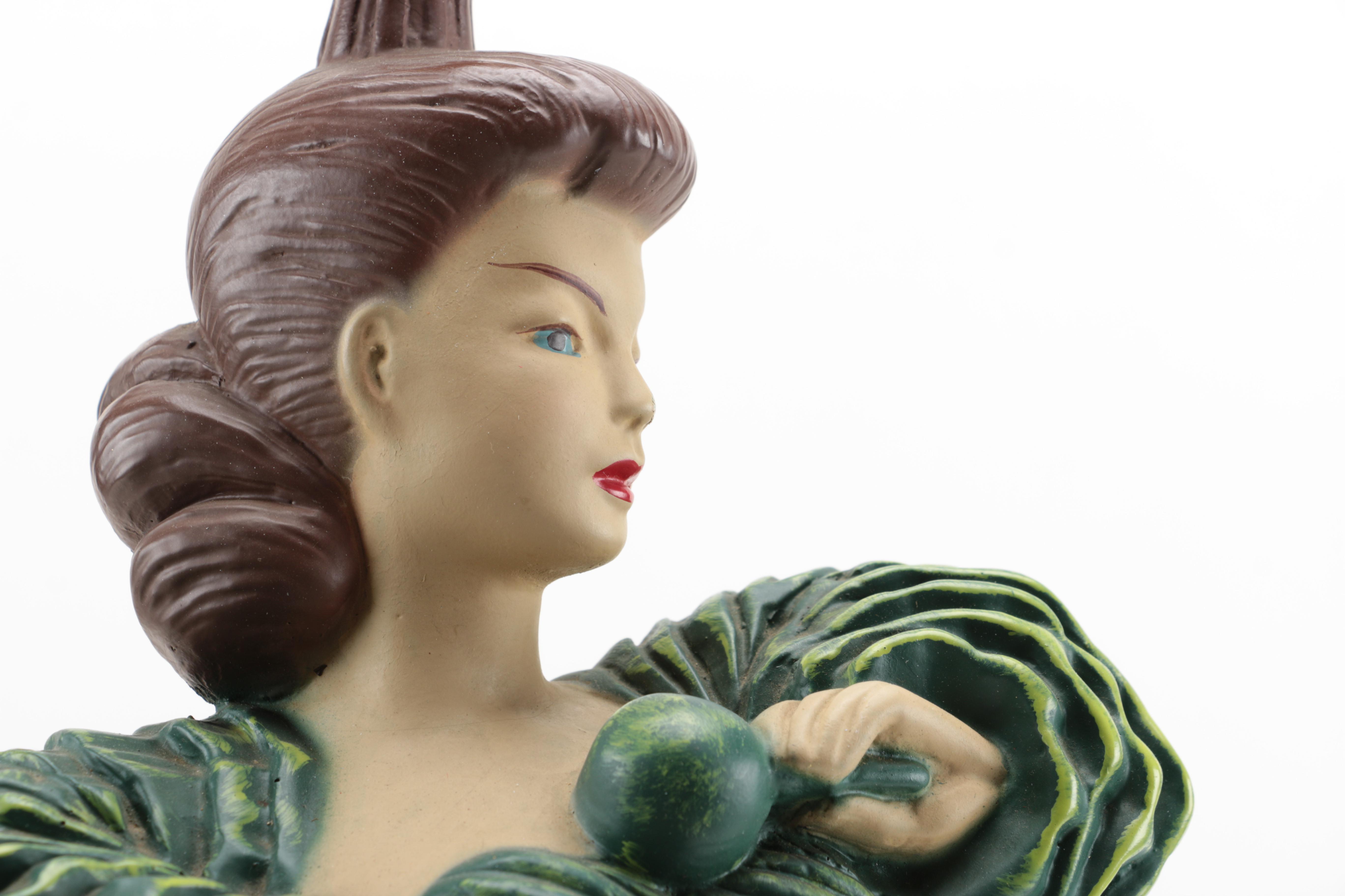 1951 Continental Art Co. Exotica Table Lamp