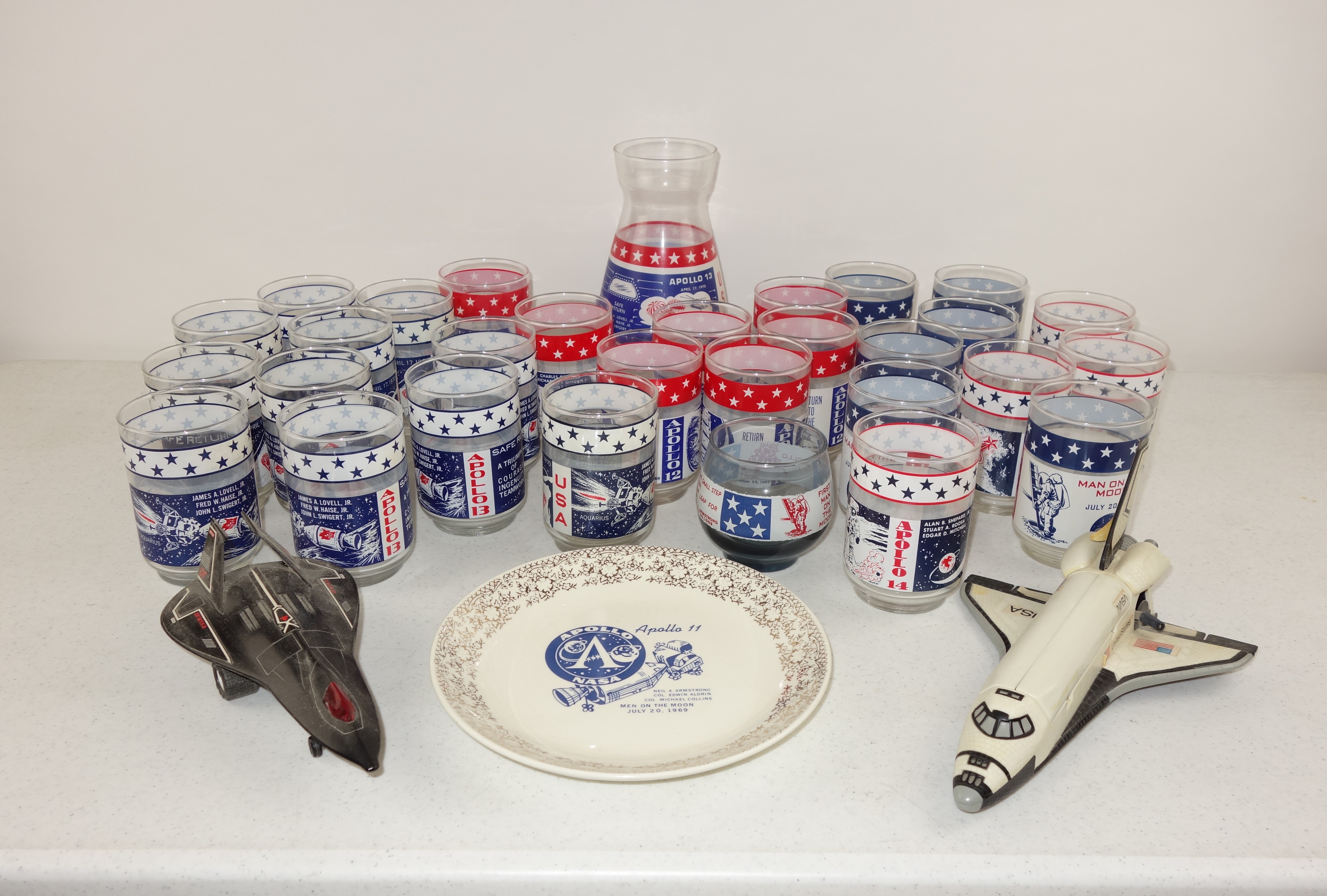 First Edition "Back In Orbit", Apollo Glassware & Collectibles