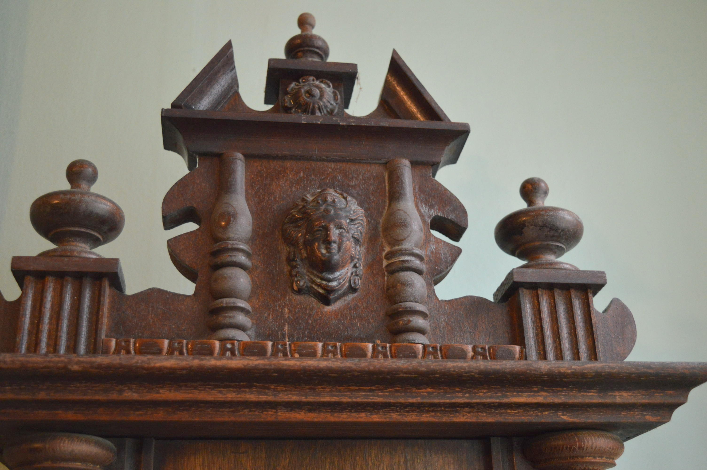 Antique RA German Vienna Regulator Style Clock