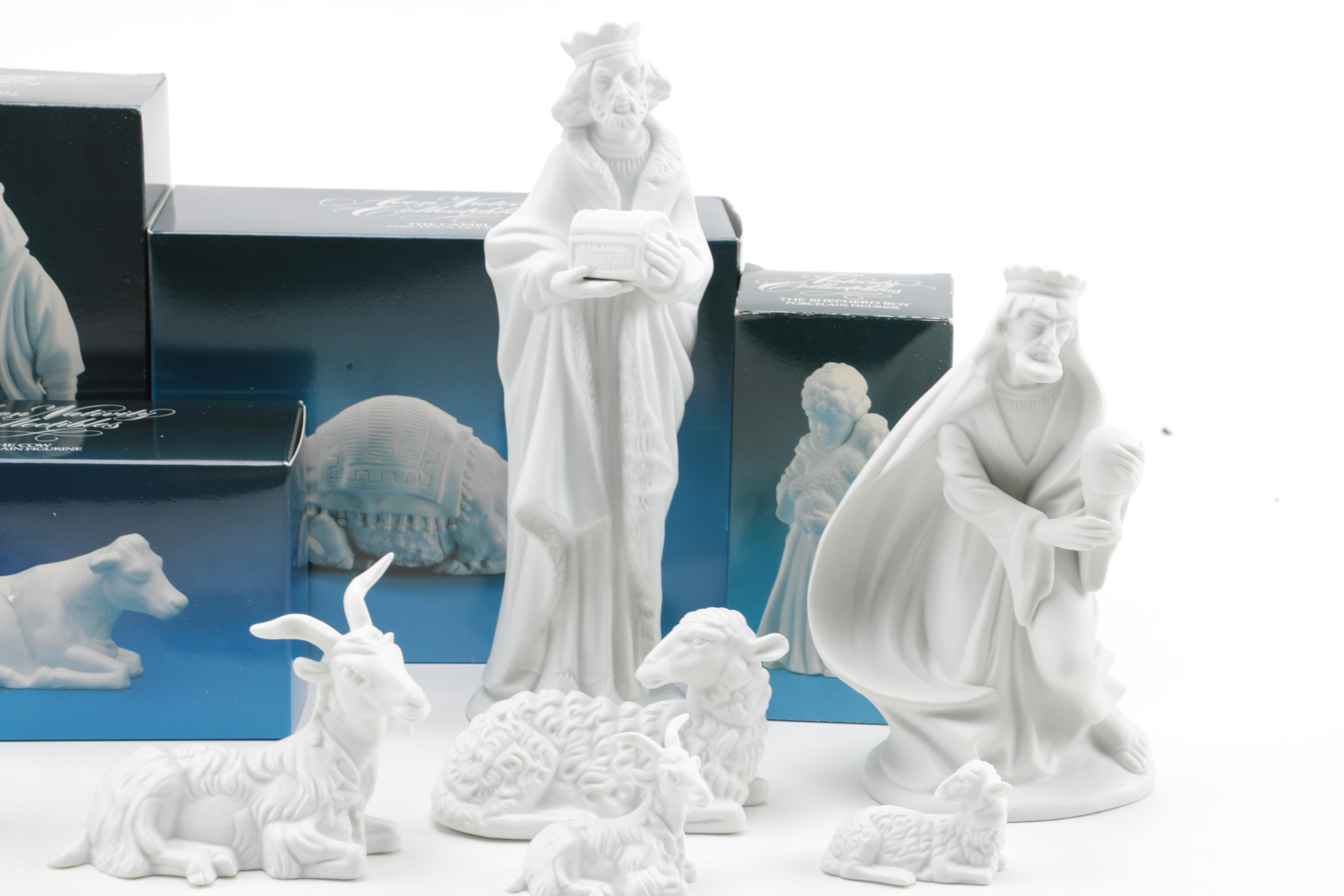 Assorted Avon Nativity Figurines