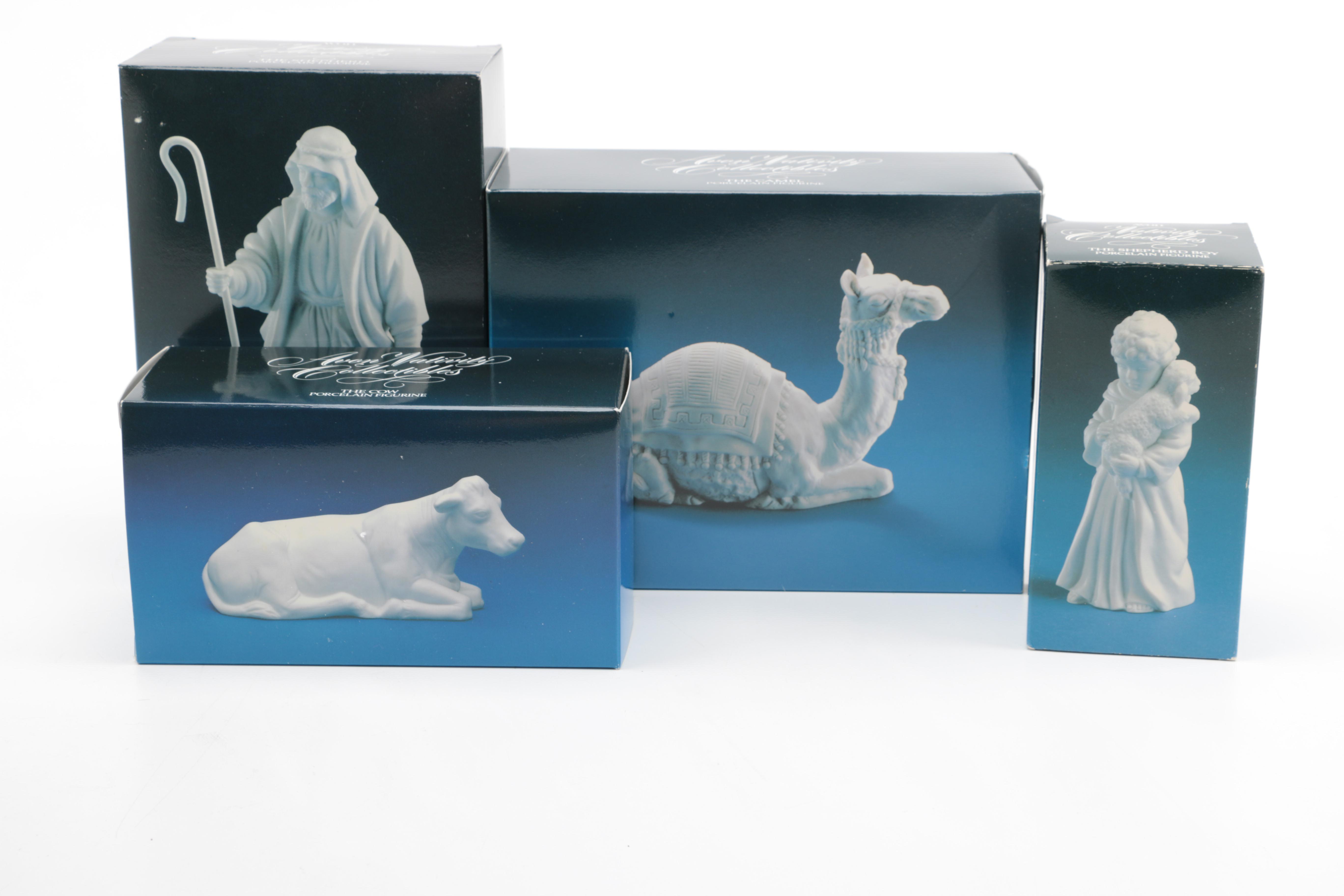 Assorted Avon Nativity Figurines
