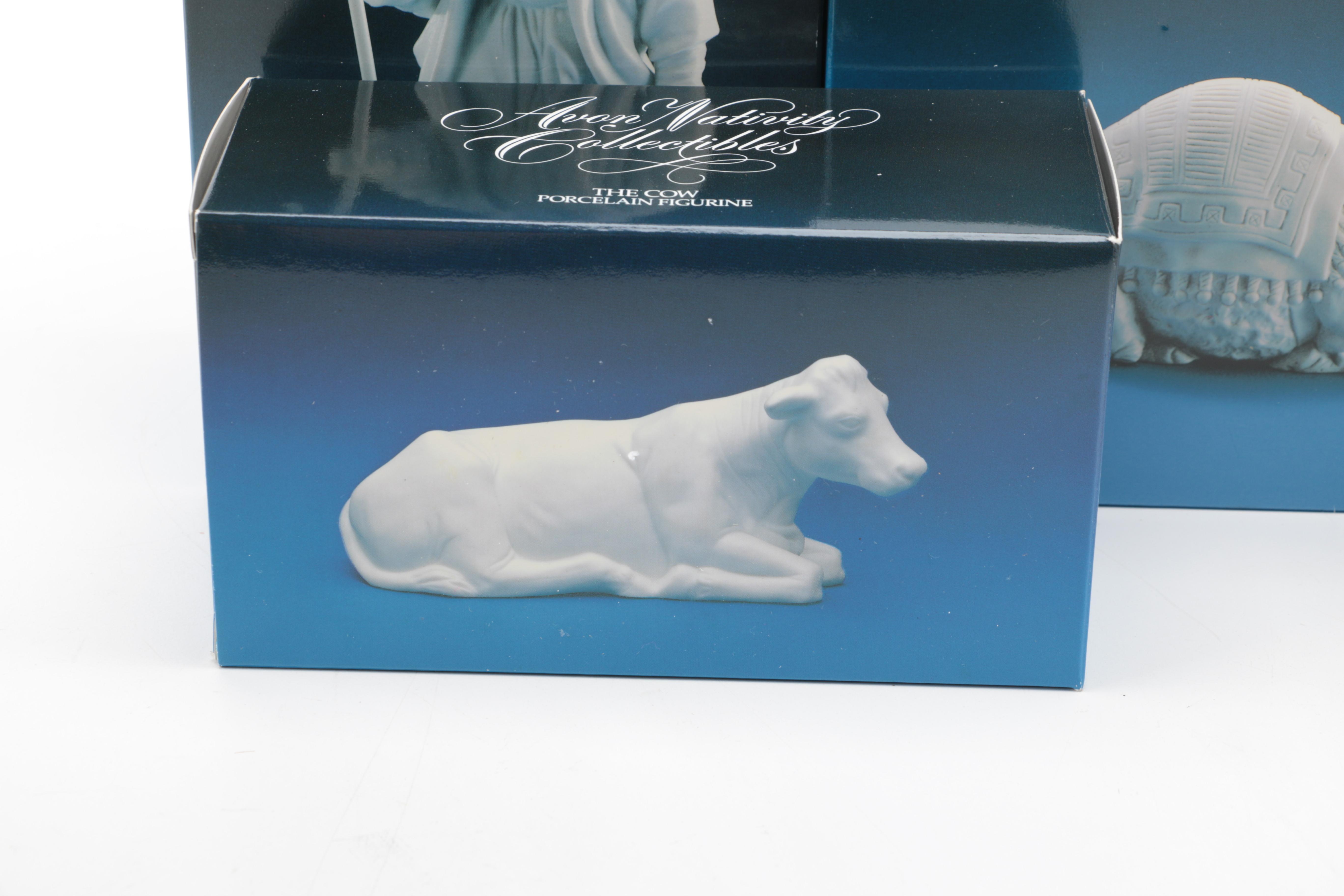 Assorted Avon Nativity Figurines