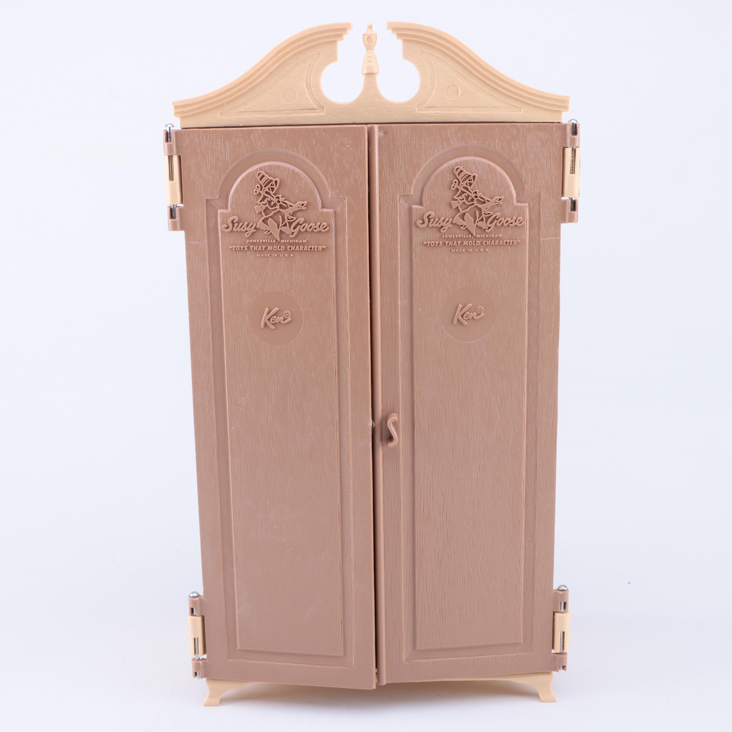 Ken and Barbie Doll Wardrobes with Doll Clothing