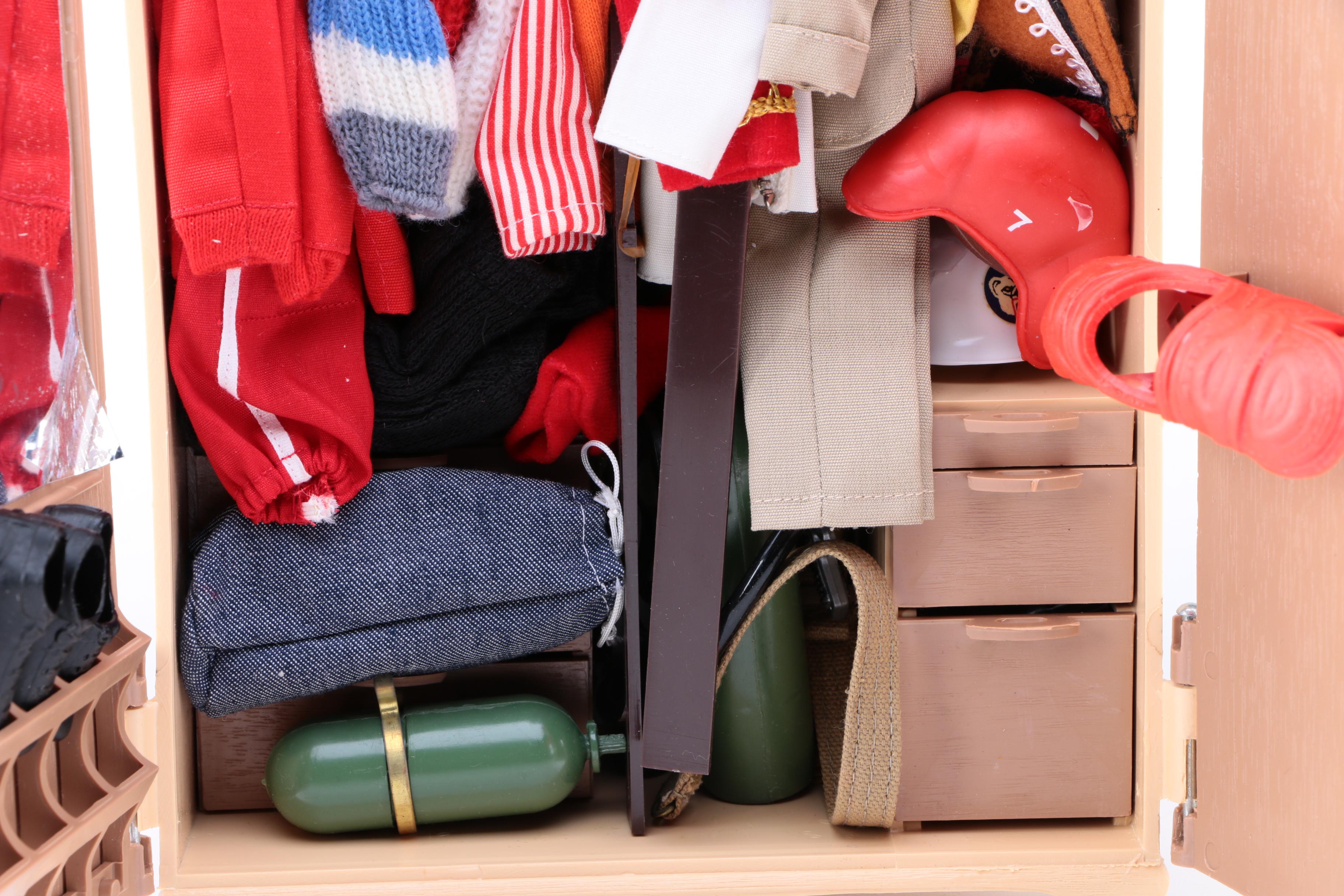 Ken and Barbie Doll Wardrobes with Doll Clothing