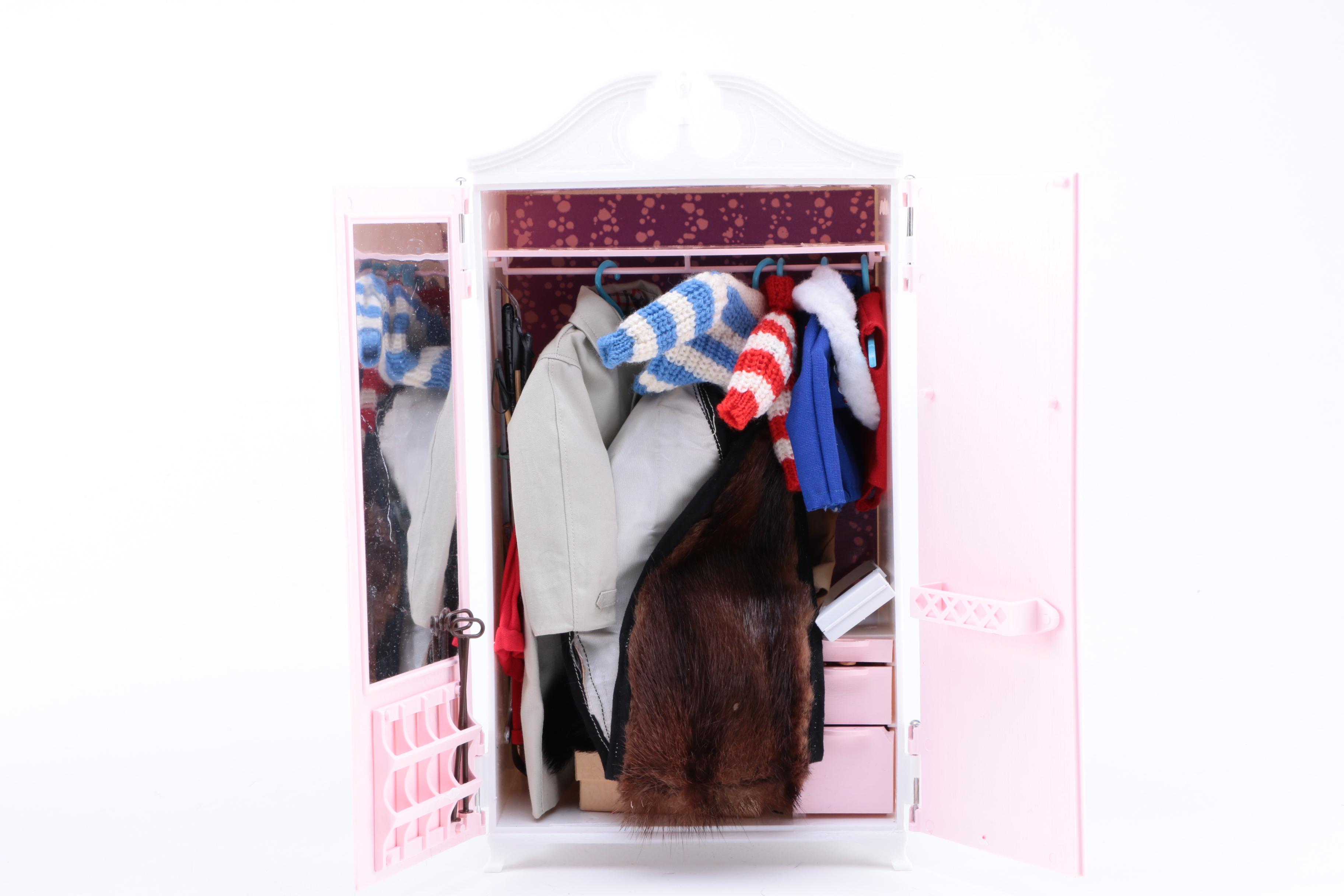 Ken and Barbie Doll Wardrobes with Doll Clothing