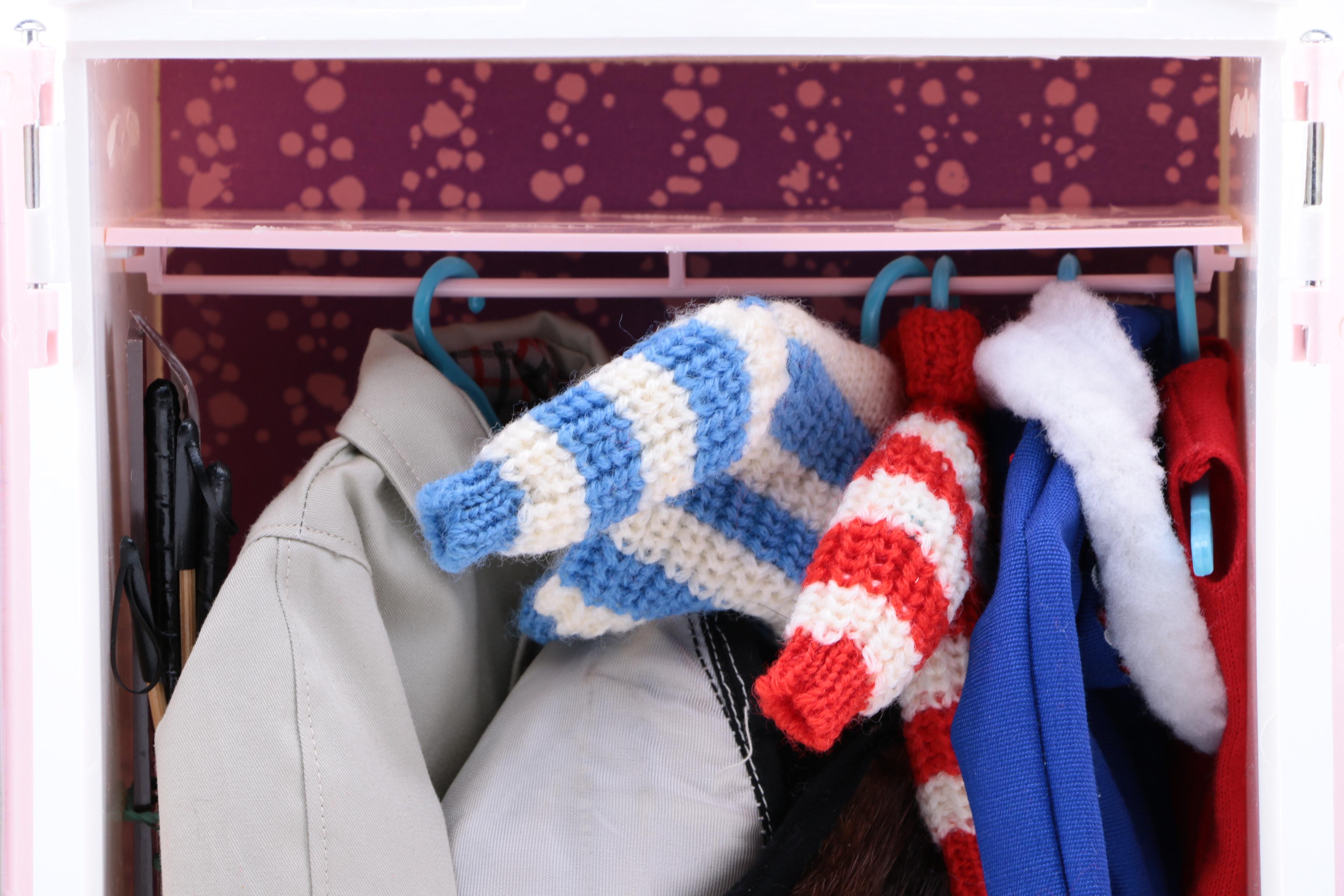 Ken and Barbie Doll Wardrobes with Doll Clothing