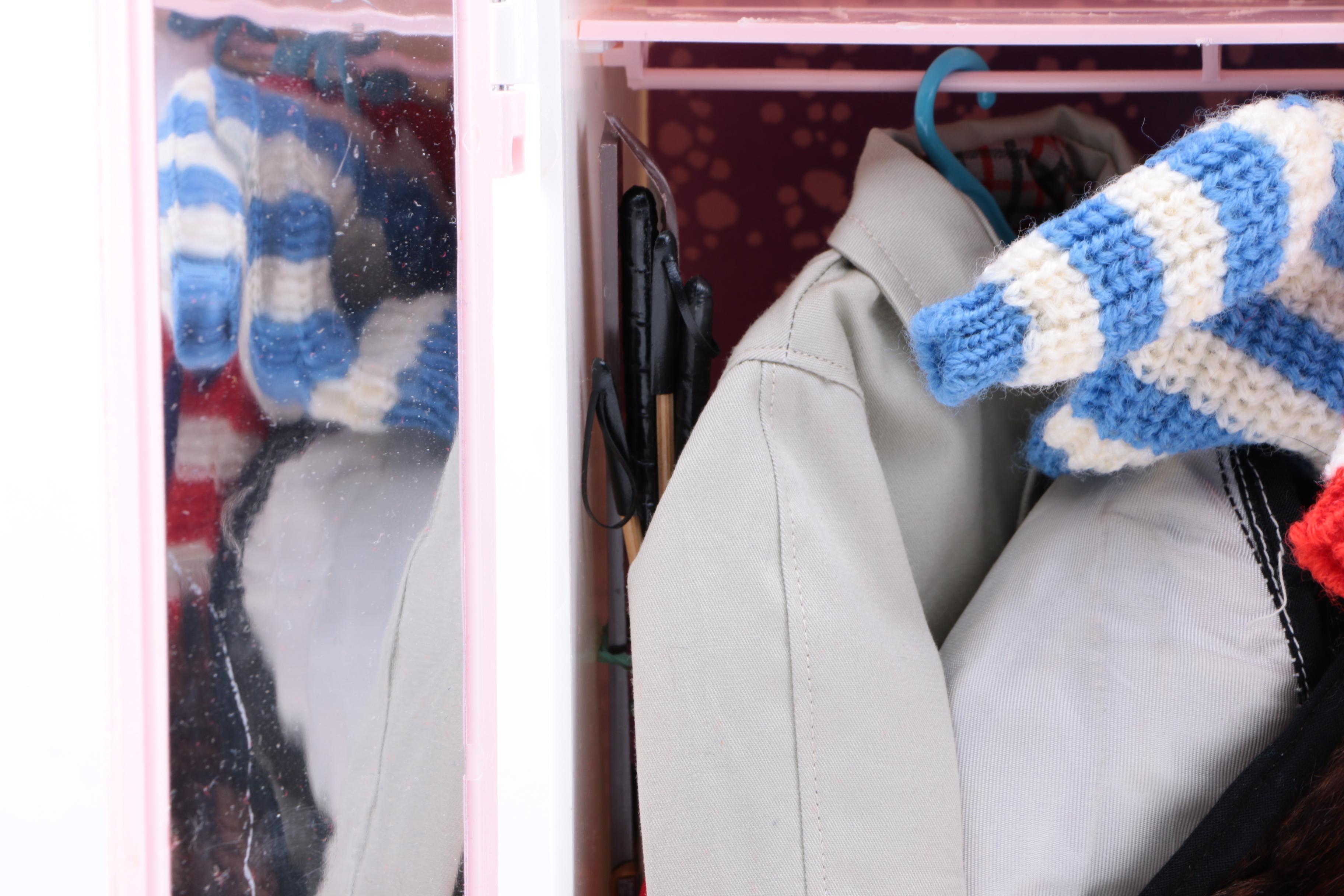 Ken and Barbie Doll Wardrobes with Doll Clothing