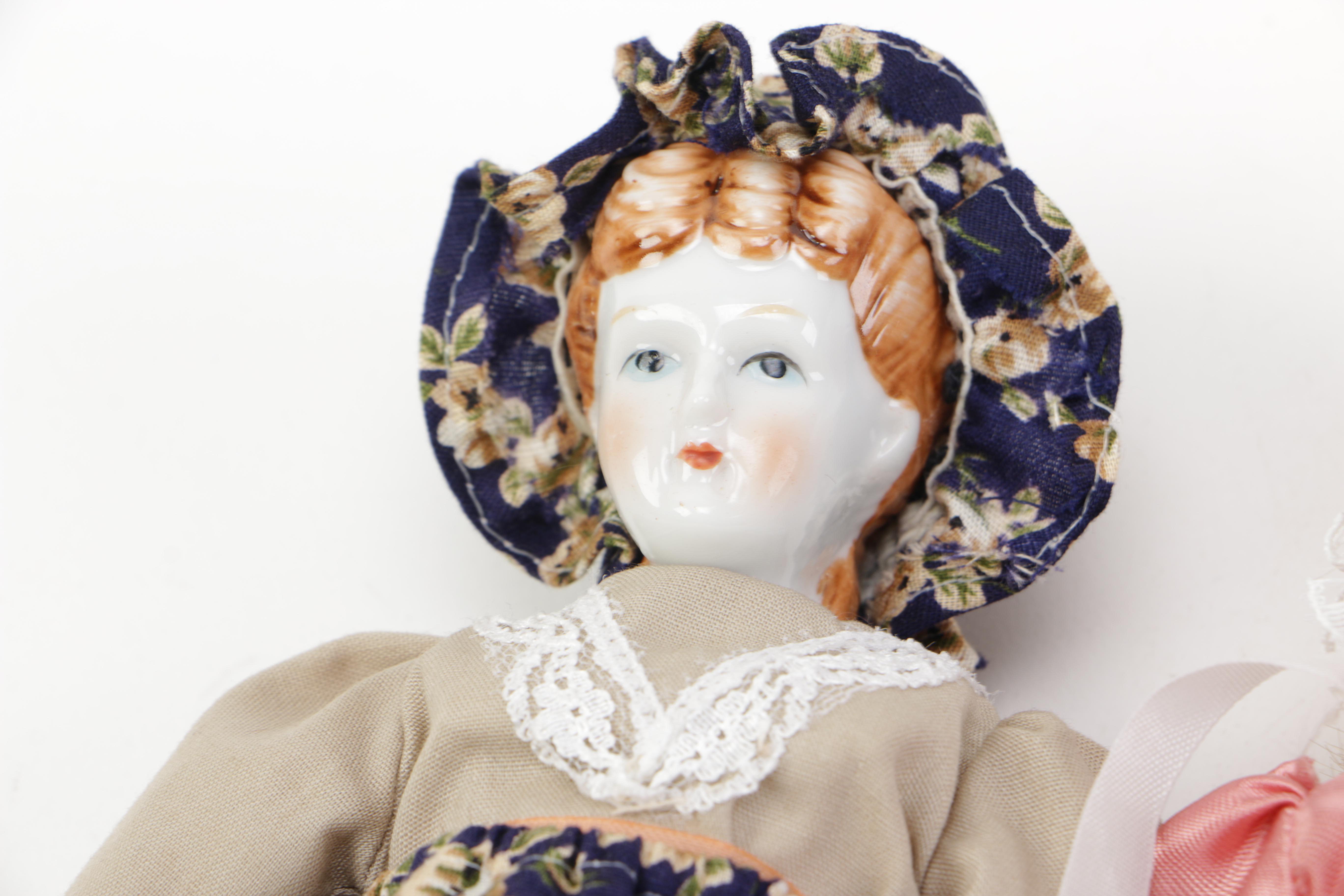 Selection of Porcelain Dolls