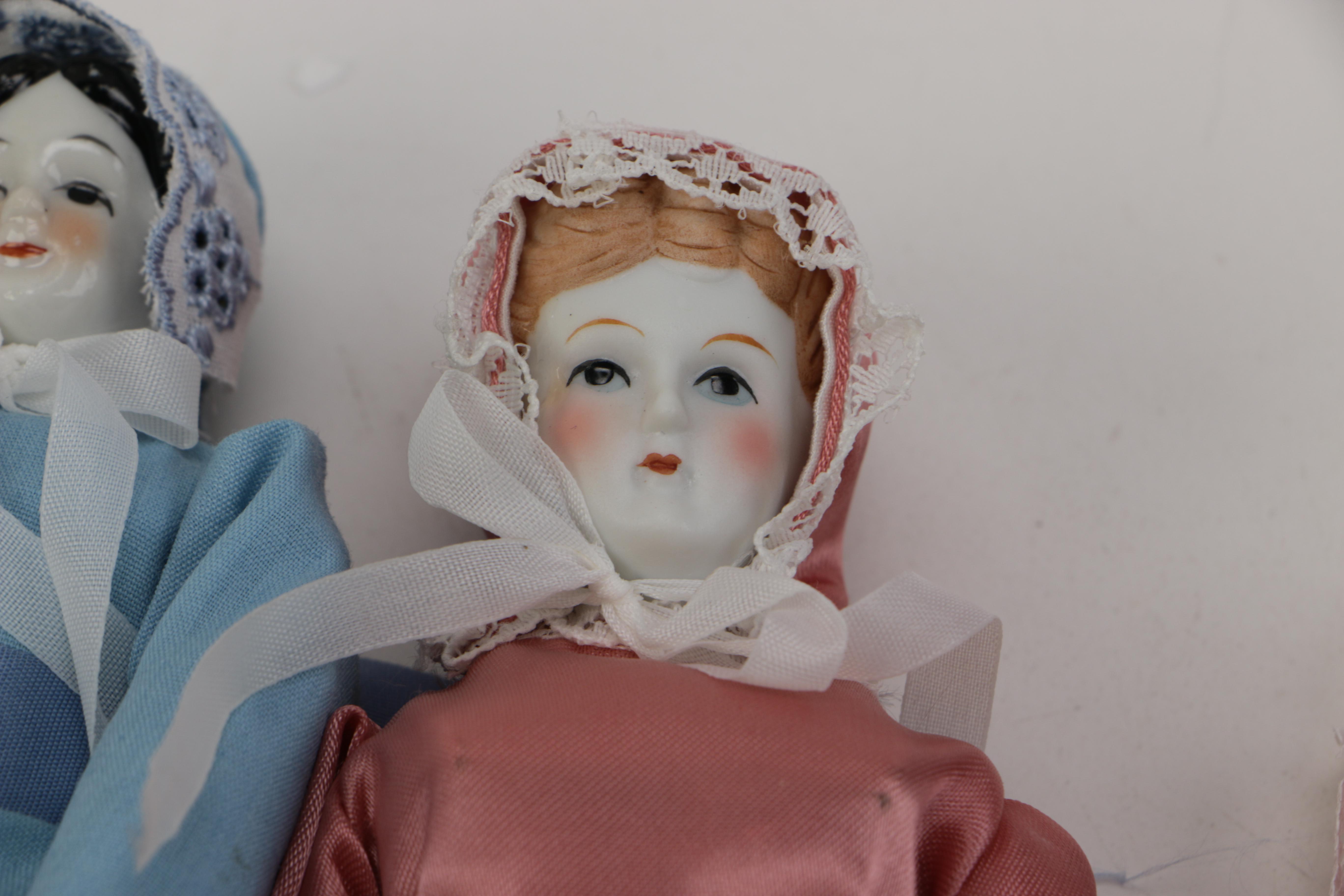 Selection of Porcelain Dolls