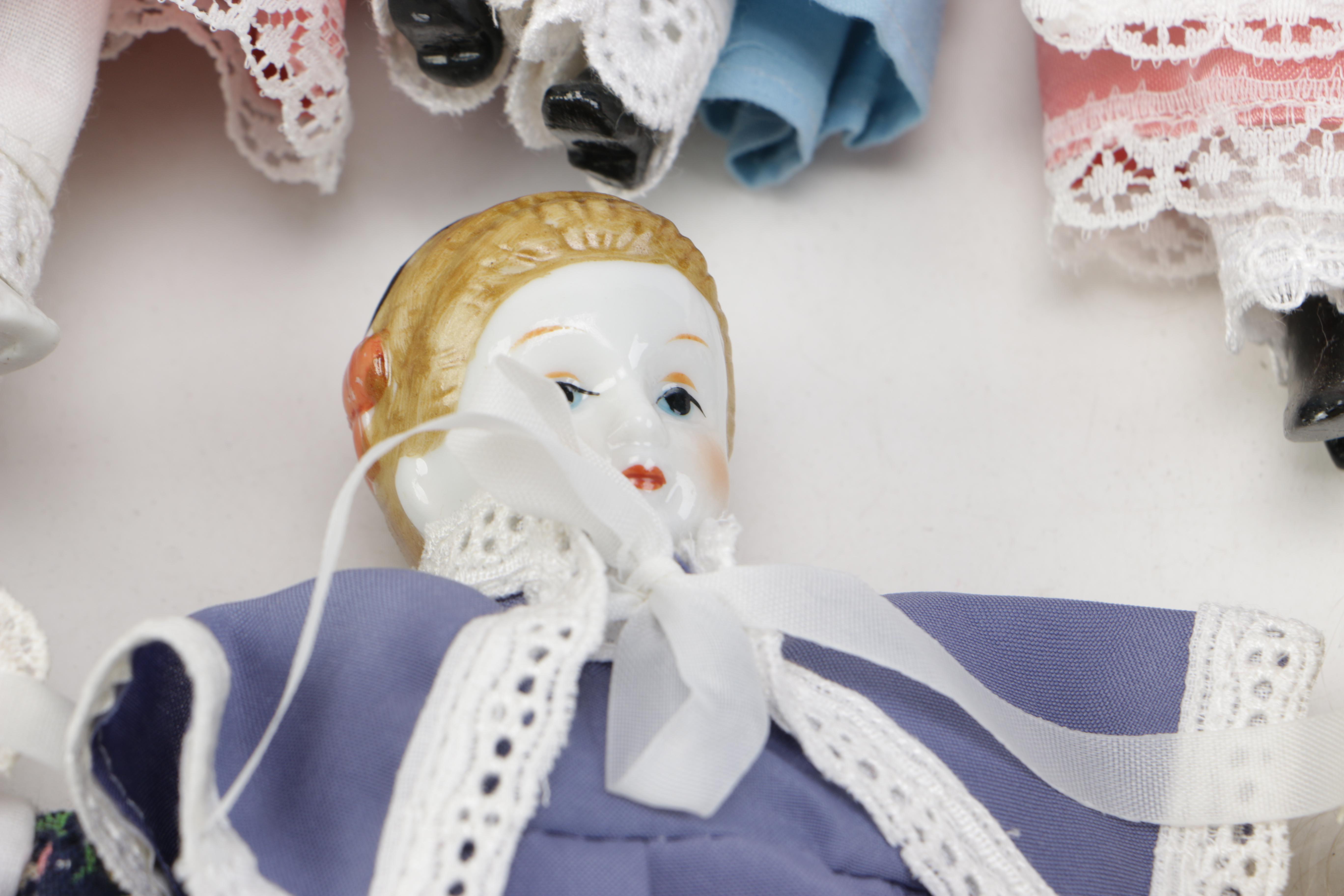 Selection of Porcelain Dolls
