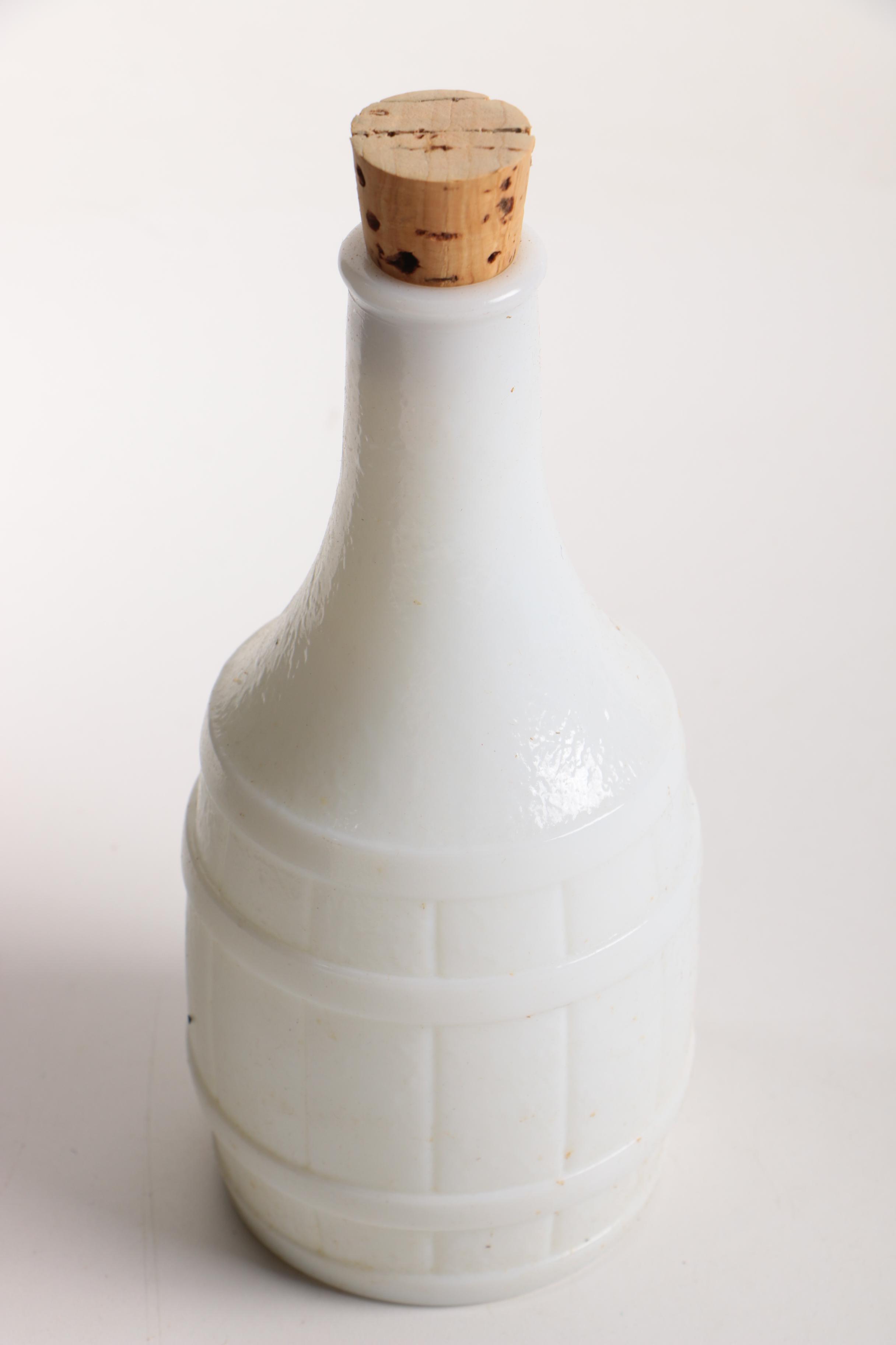 Set of Milk Glass Vases