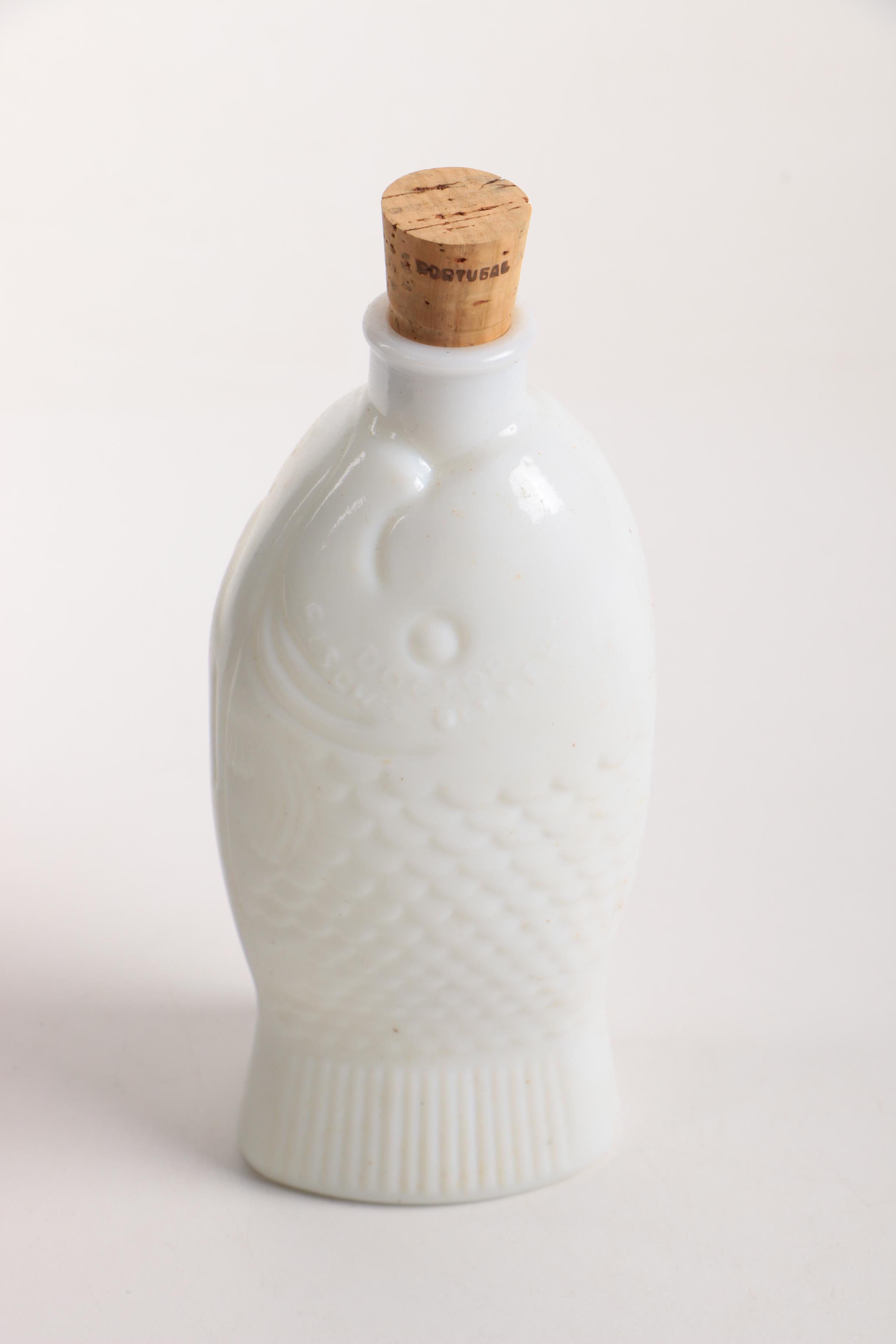 Set of Milk Glass Vases