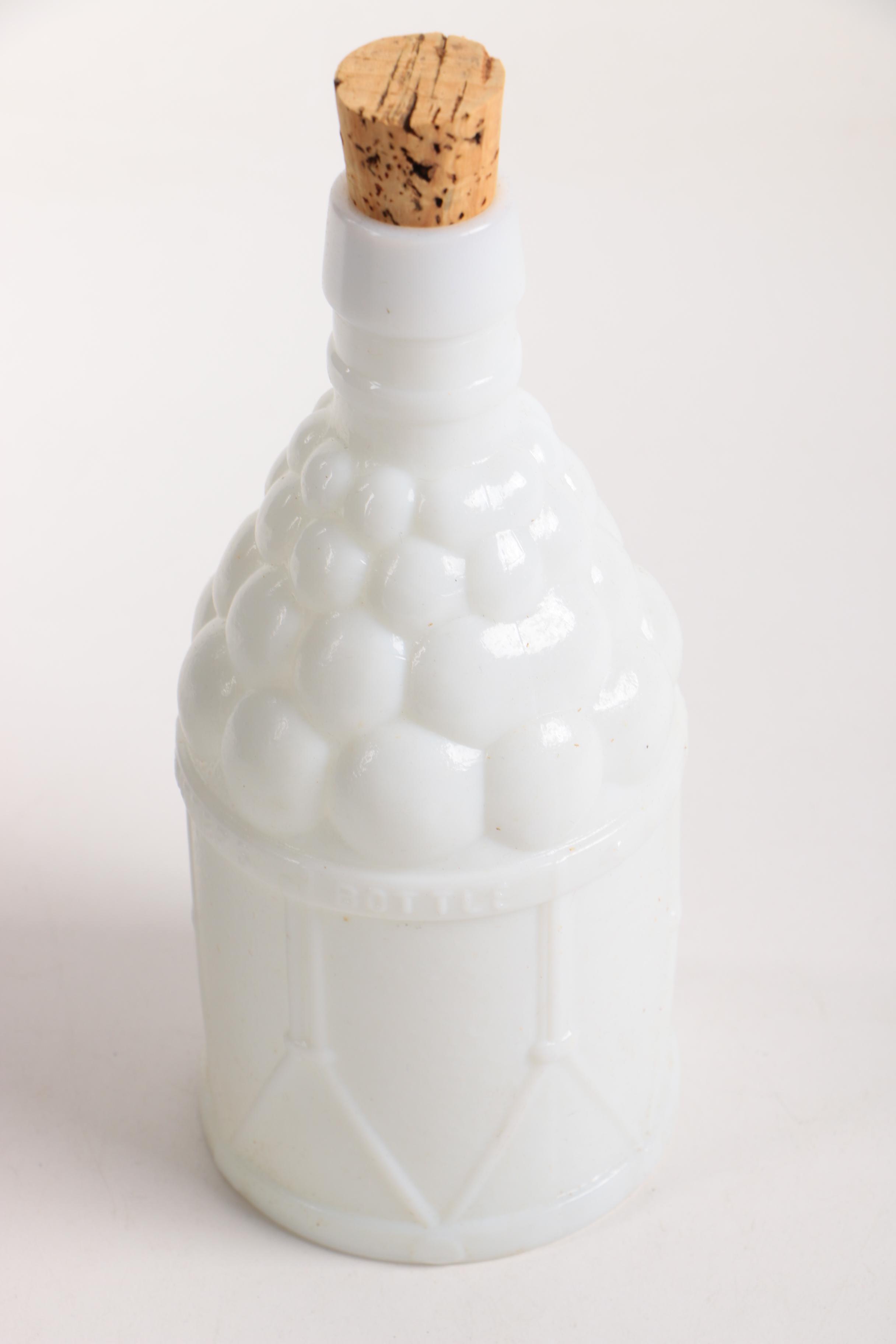 Set of Milk Glass Vases