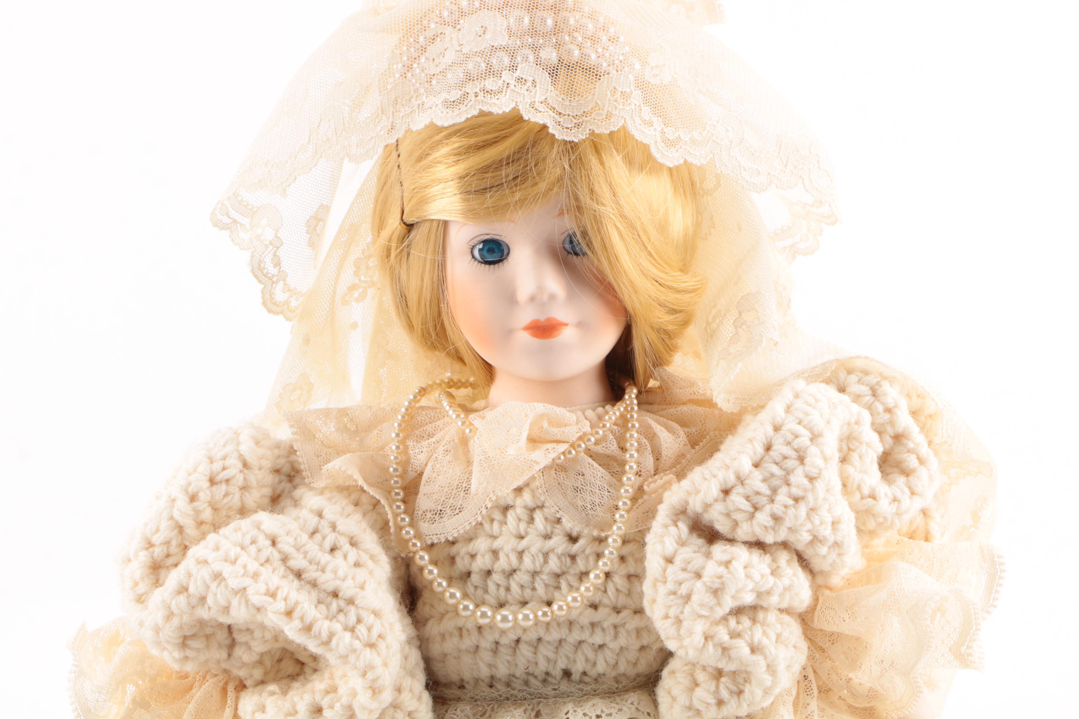 Gerber Baby Doll and Standing Doll in Pearls