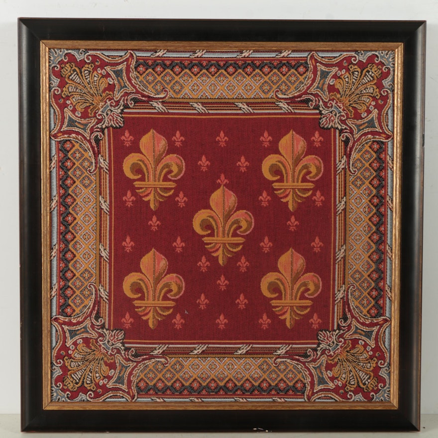 Machine-Woven Tapestry Panel
