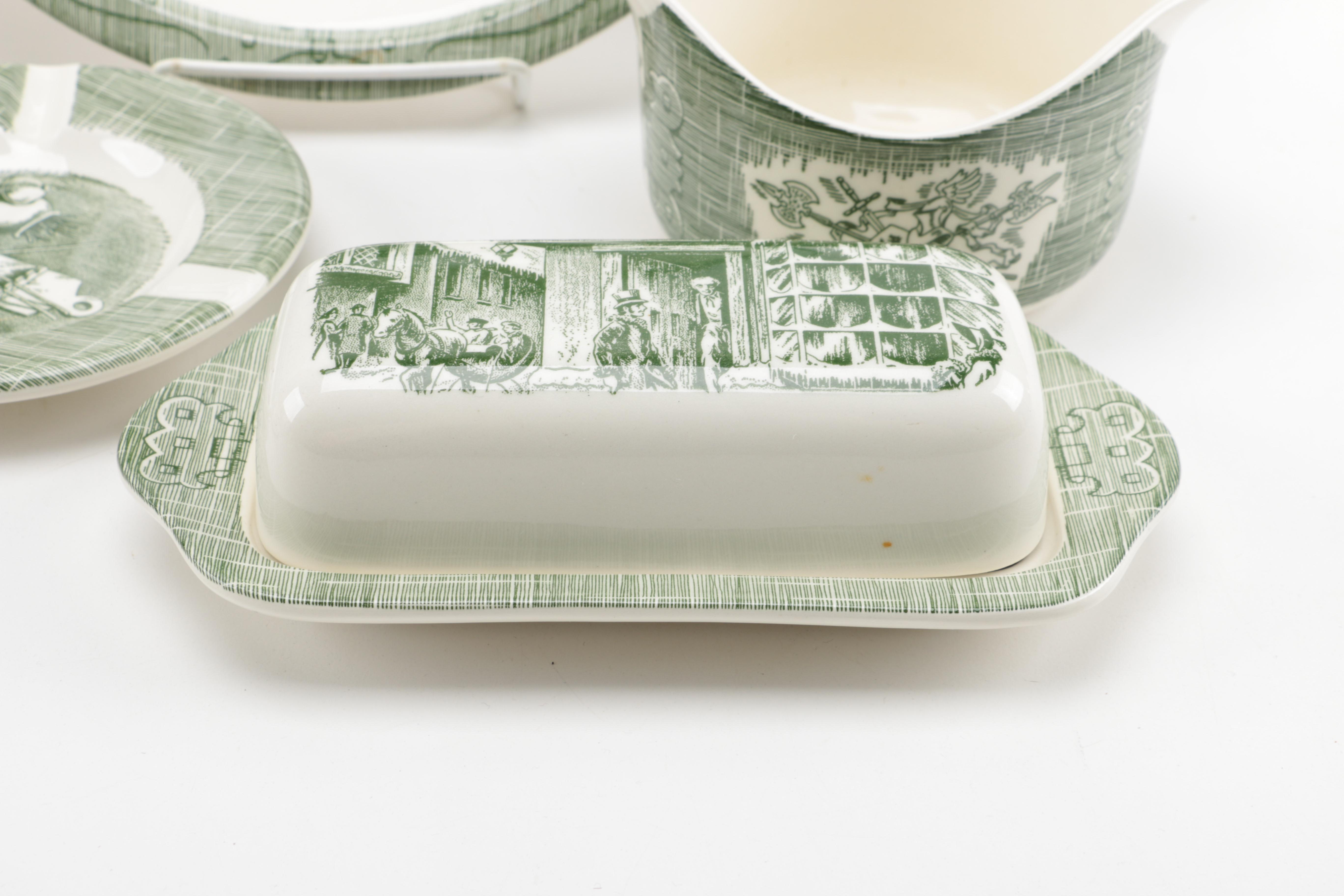 Royal USA "The Old Curiosity Shop" Transferware